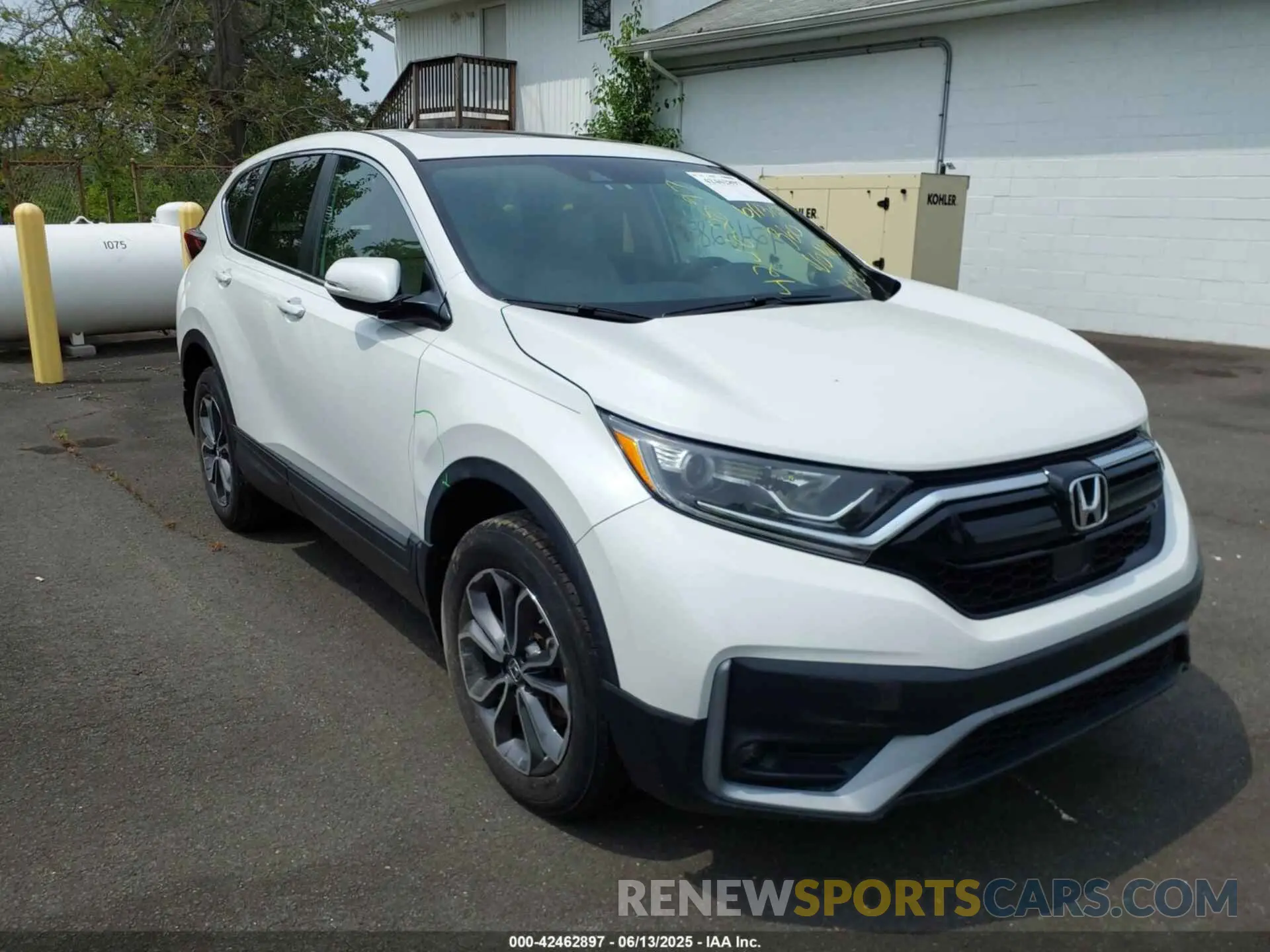 1 Photograph of a damaged car 2HKRW2H53MH645378 HONDA CR-V 2021