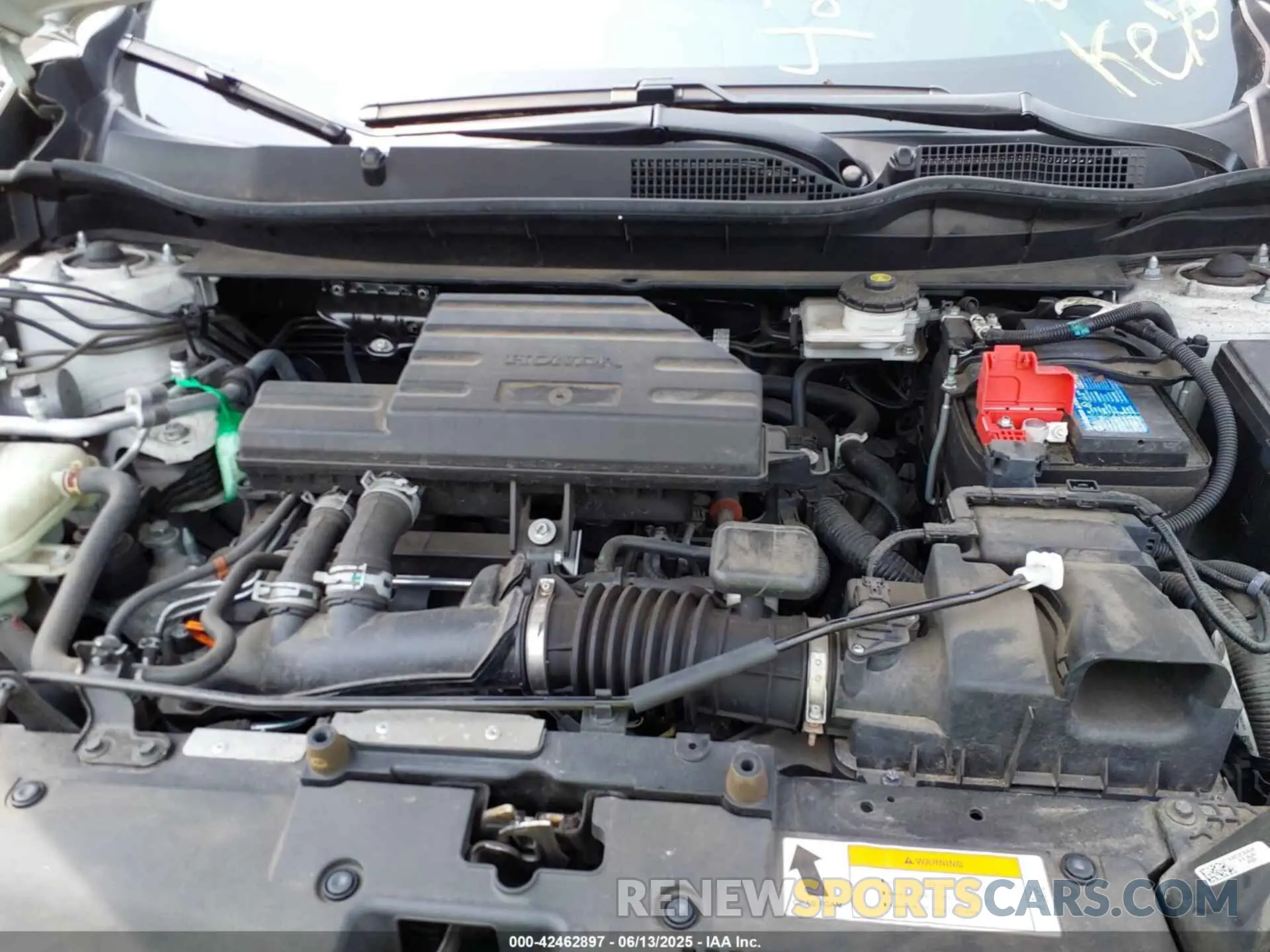 10 Photograph of a damaged car 2HKRW2H53MH645378 HONDA CR-V 2021