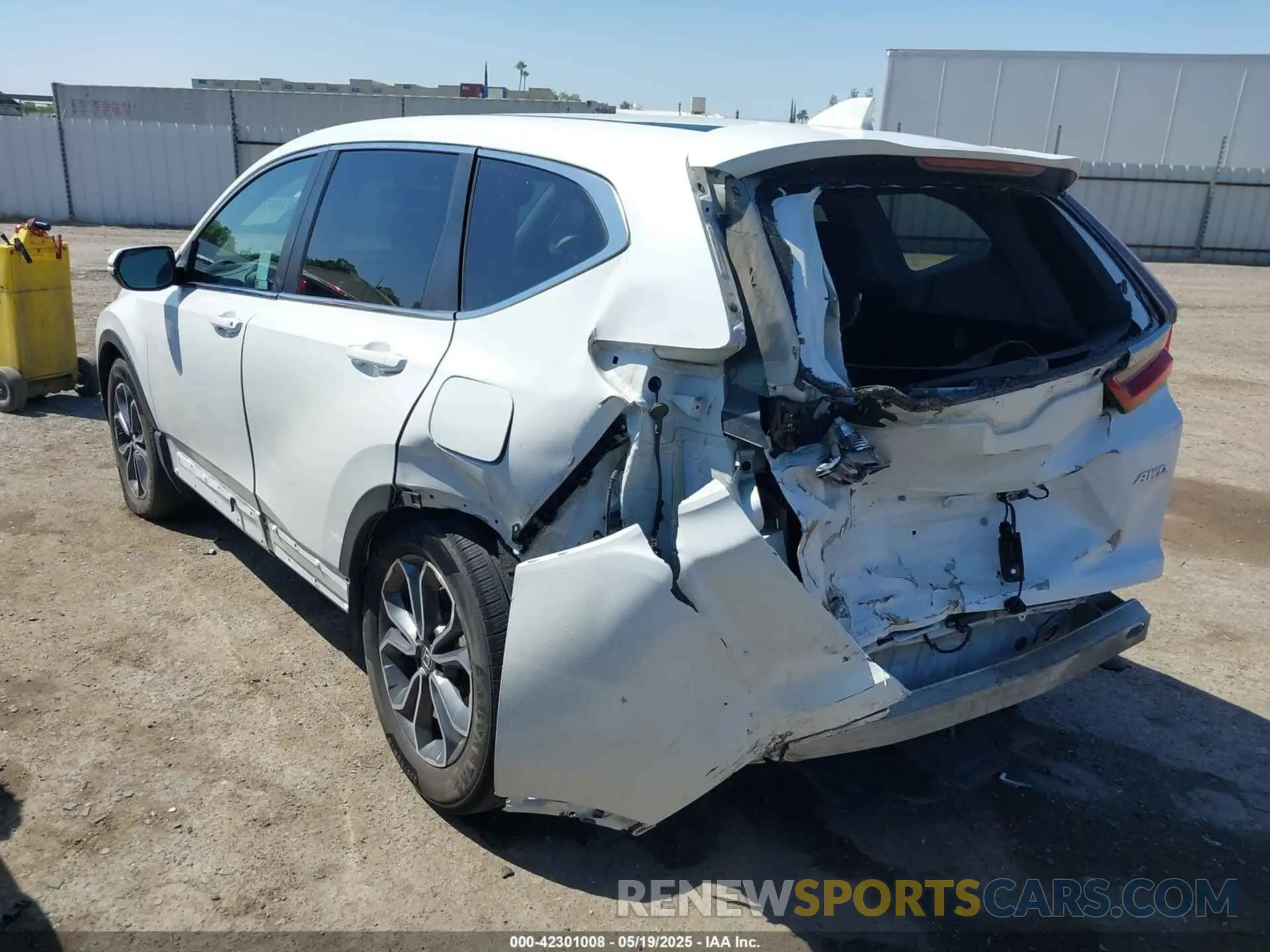 3 Photograph of a damaged car 2HKRW2H53MH649429 HONDA CR-V 2021