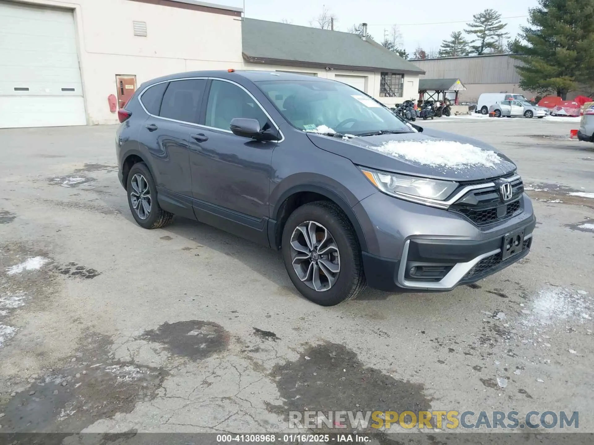 1 Photograph of a damaged car 2HKRW2H53MH675965 HONDA CR-V 2021