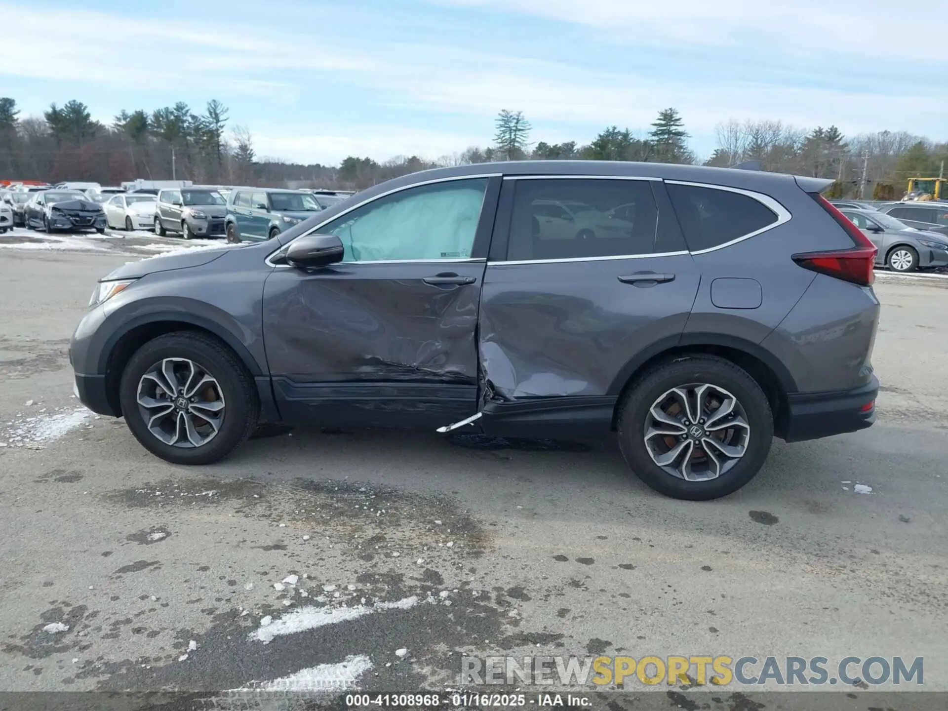 14 Photograph of a damaged car 2HKRW2H53MH675965 HONDA CR-V 2021
