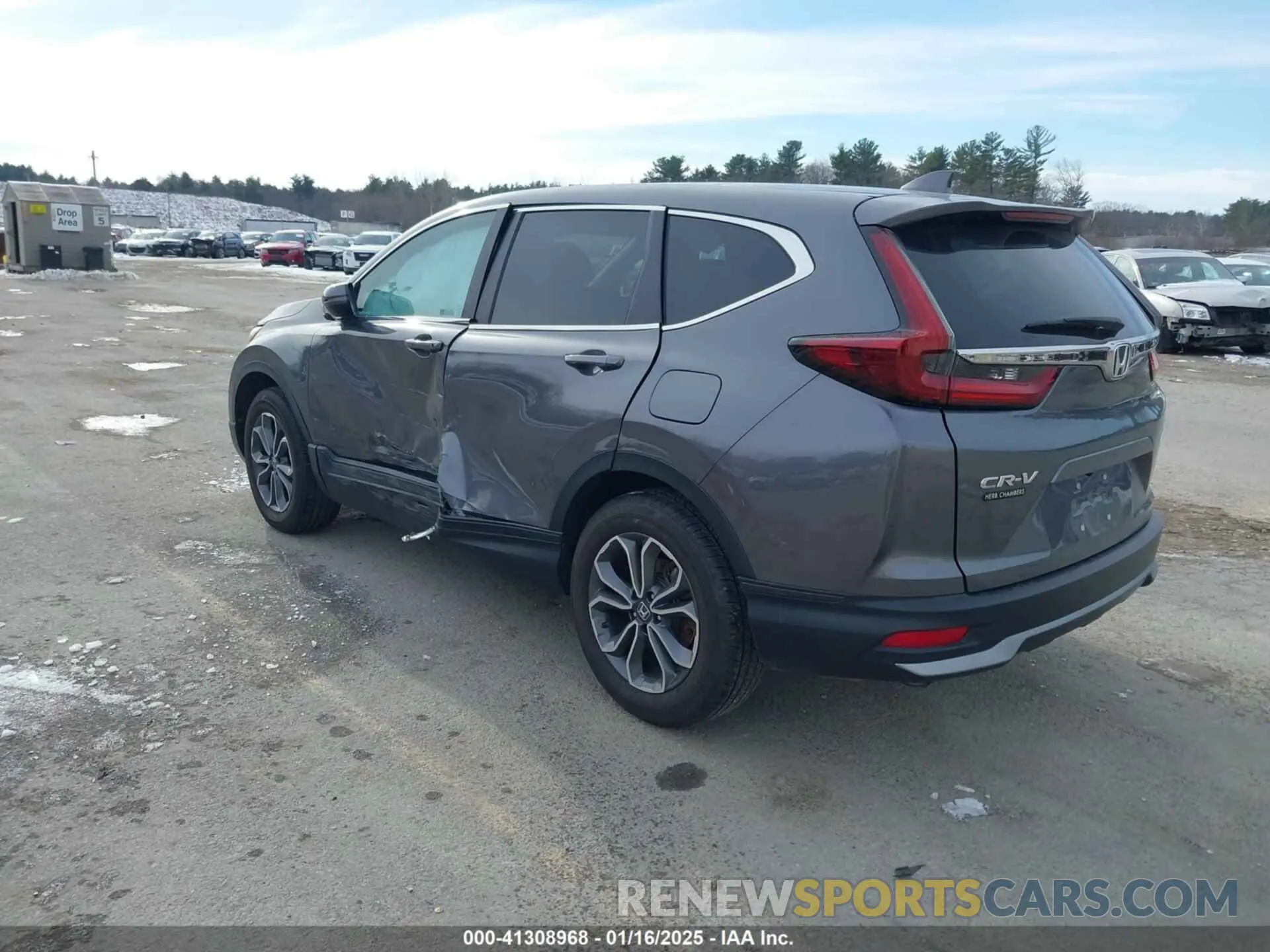 3 Photograph of a damaged car 2HKRW2H53MH675965 HONDA CR-V 2021
