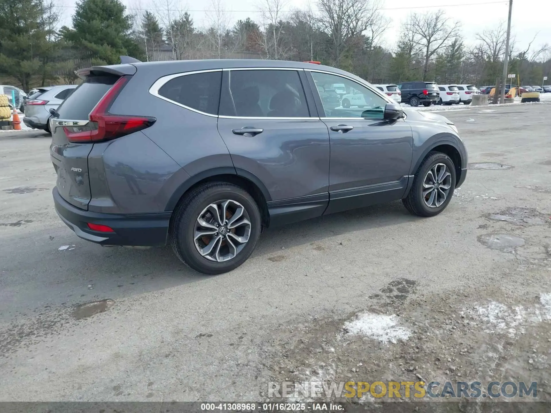 4 Photograph of a damaged car 2HKRW2H53MH675965 HONDA CR-V 2021