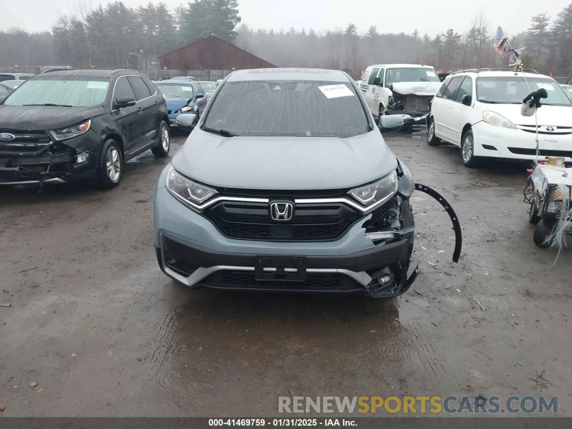11 Photograph of a damaged car 2HKRW2H54MH607156 HONDA CR-V 2021