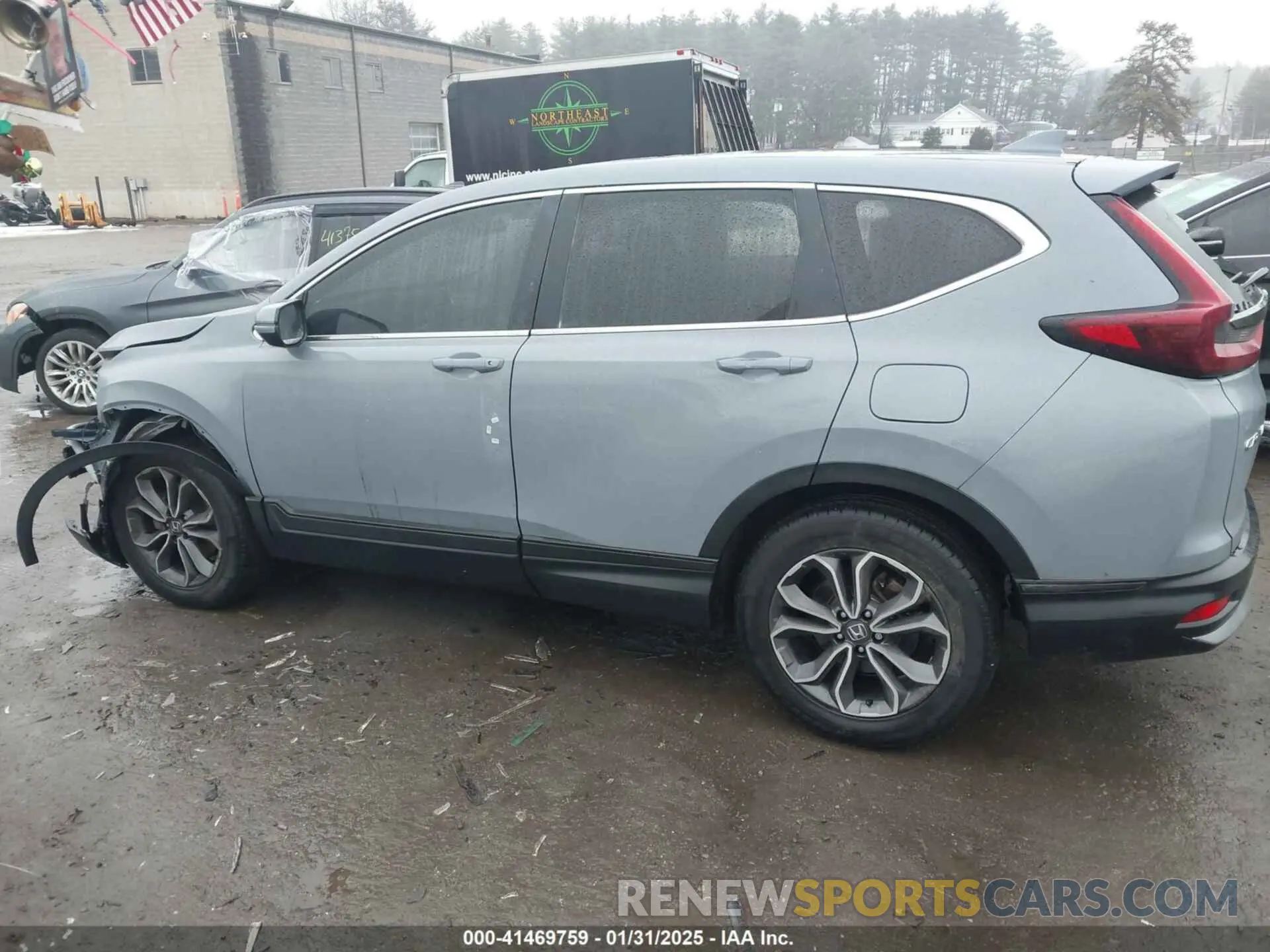 13 Photograph of a damaged car 2HKRW2H54MH607156 HONDA CR-V 2021