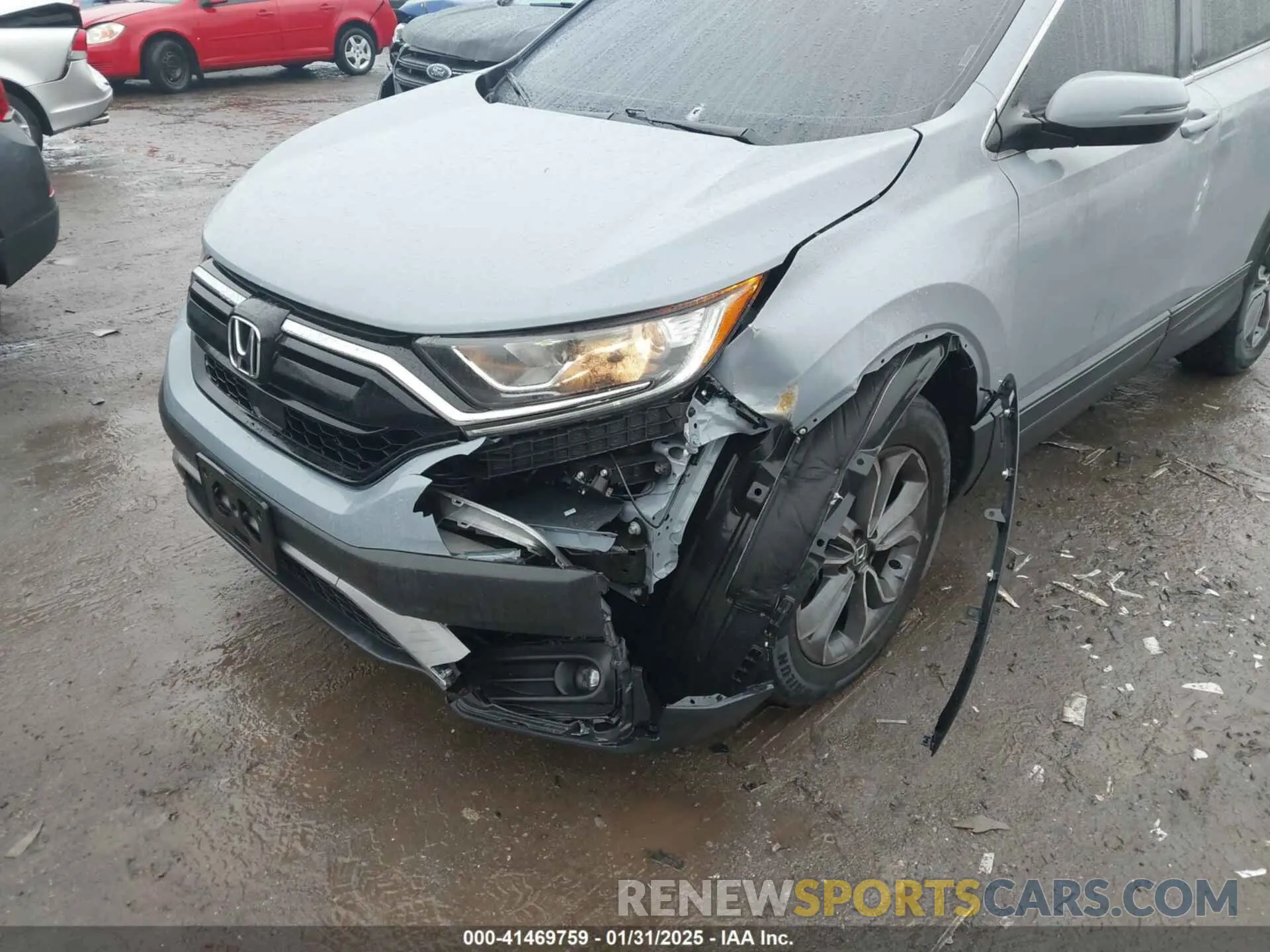 6 Photograph of a damaged car 2HKRW2H54MH607156 HONDA CR-V 2021