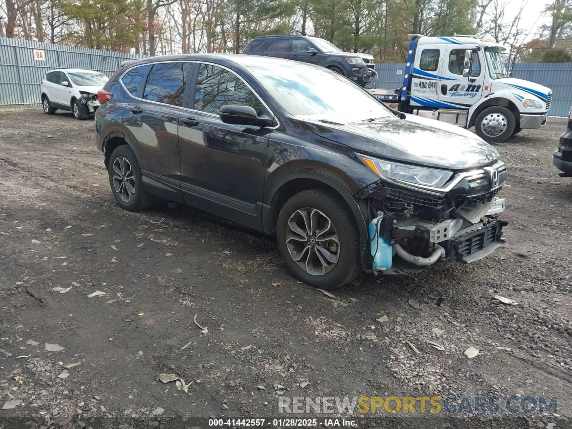 1 Photograph of a damaged car 2HKRW2H54MH612325 HONDA CR-V 2021