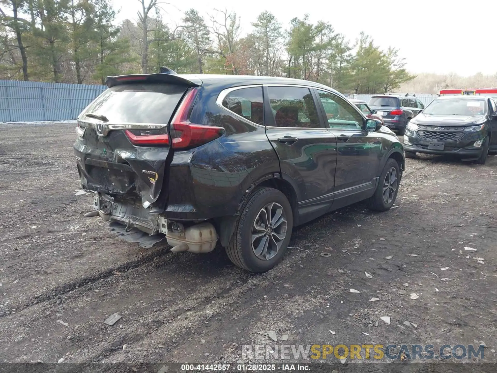 4 Photograph of a damaged car 2HKRW2H54MH612325 HONDA CR-V 2021