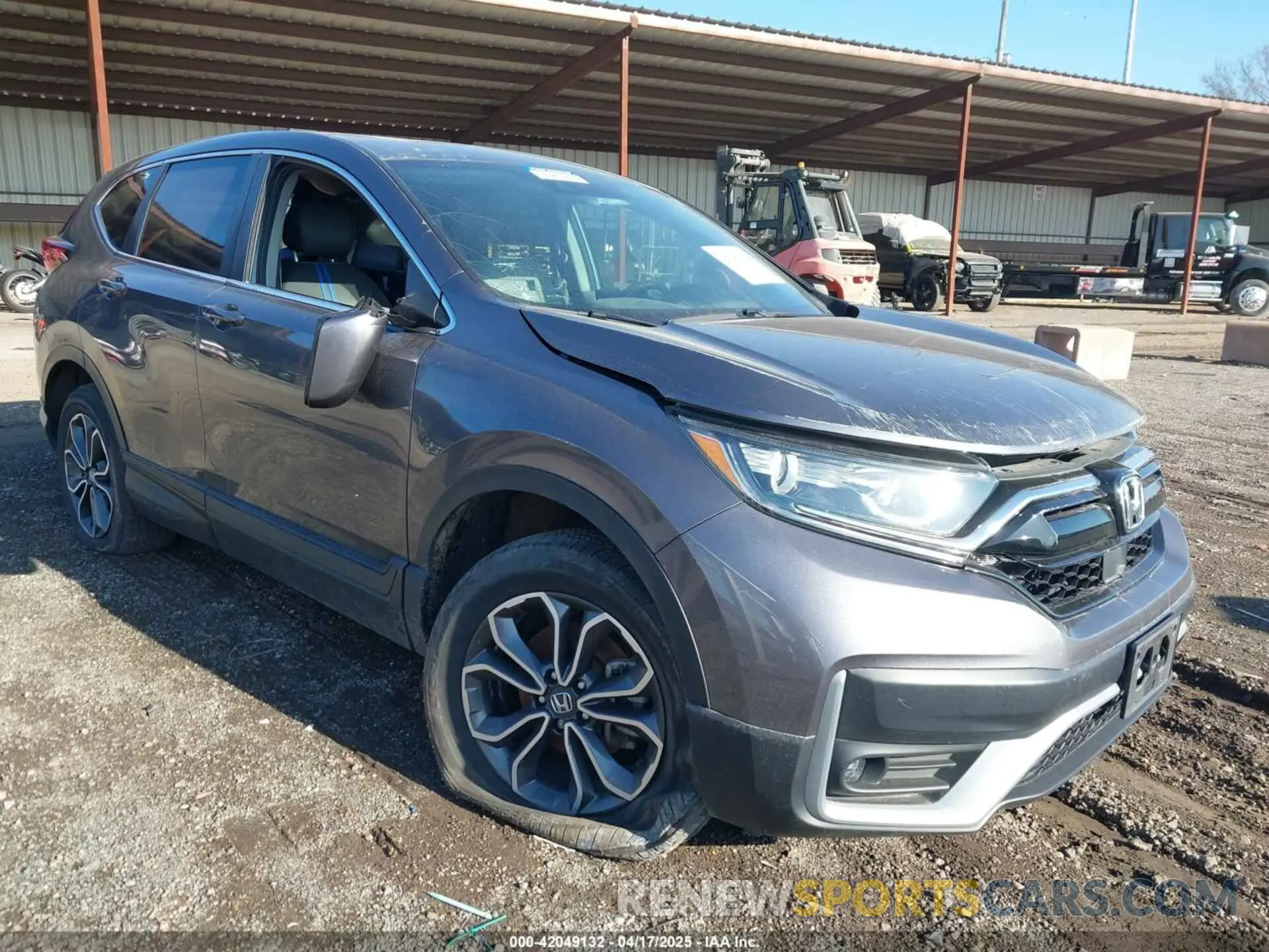 1 Photograph of a damaged car 2HKRW2H56MH681579 HONDA CR-V 2021