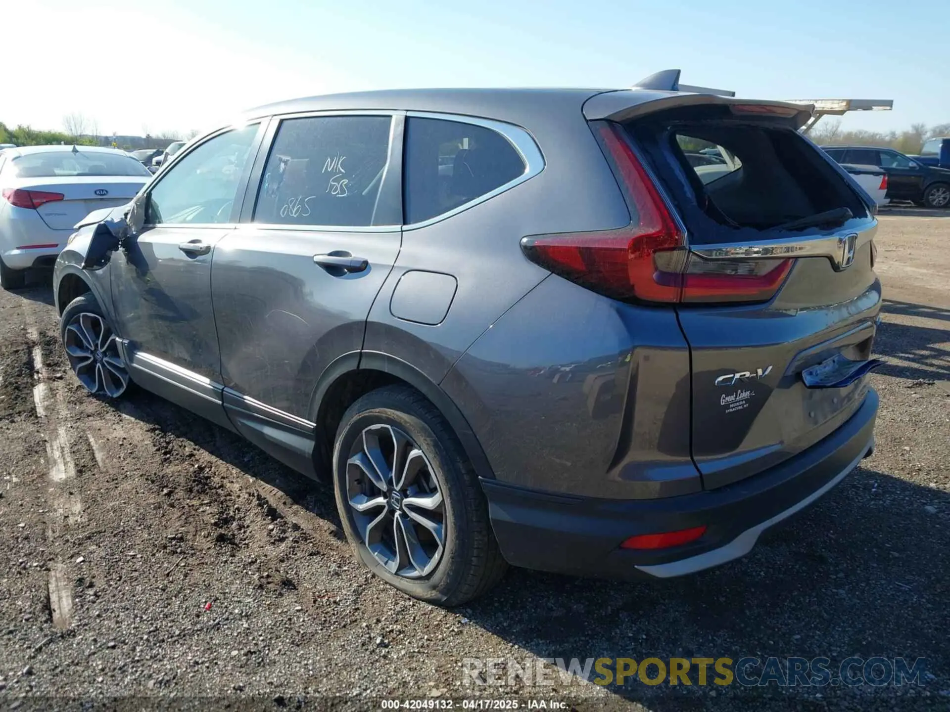 3 Photograph of a damaged car 2HKRW2H56MH681579 HONDA CR-V 2021