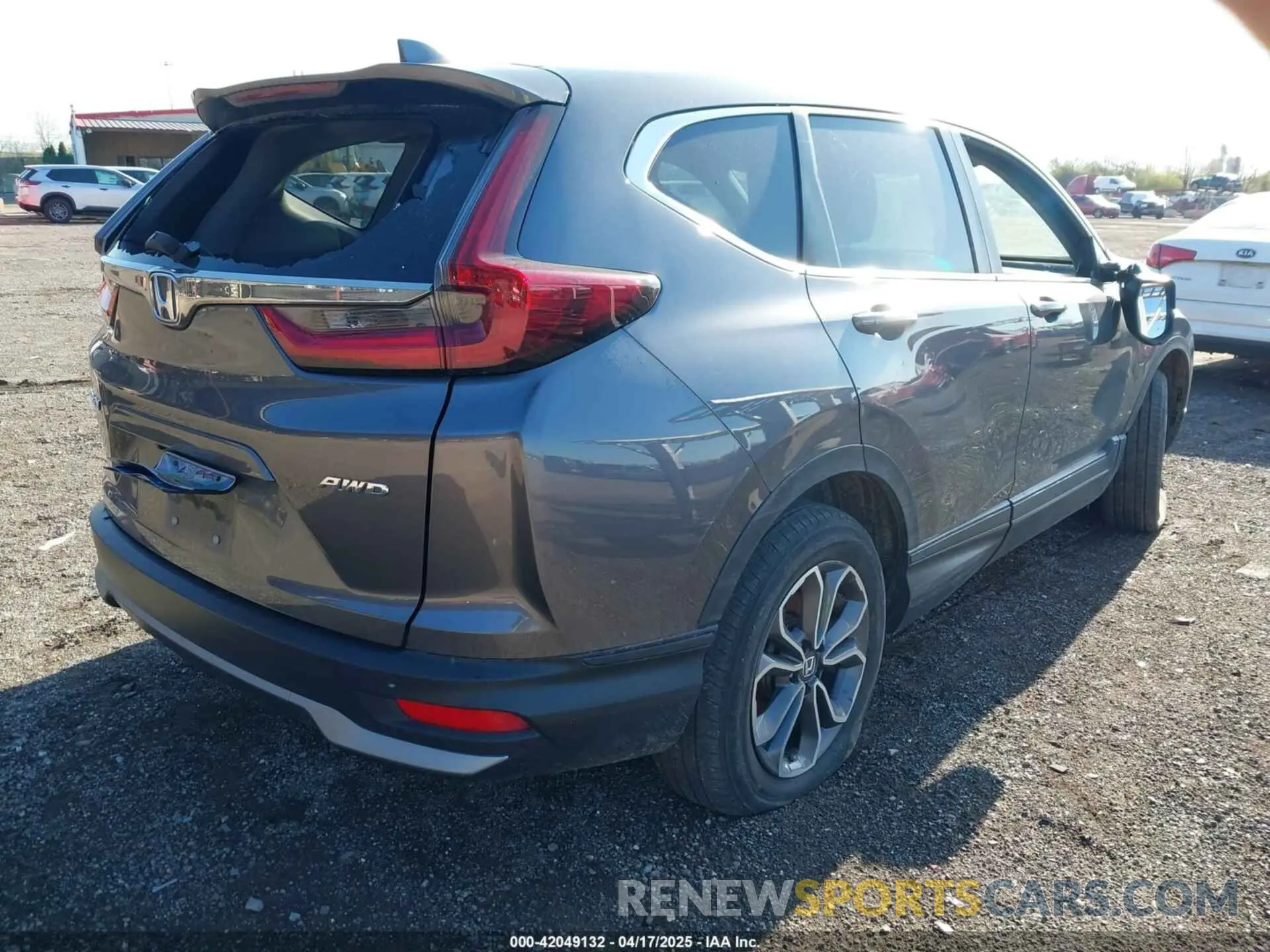 4 Photograph of a damaged car 2HKRW2H56MH681579 HONDA CR-V 2021