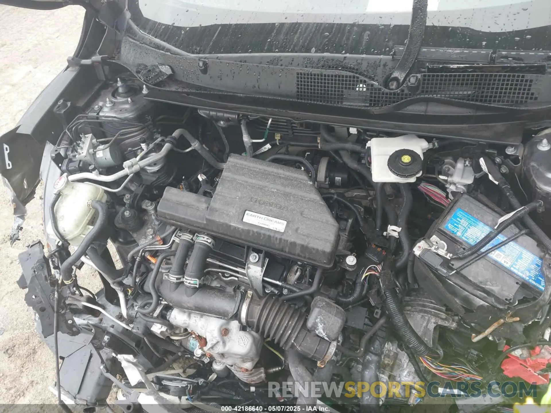 10 Photograph of a damaged car 2HKRW2H57MH626803 HONDA CR-V 2021