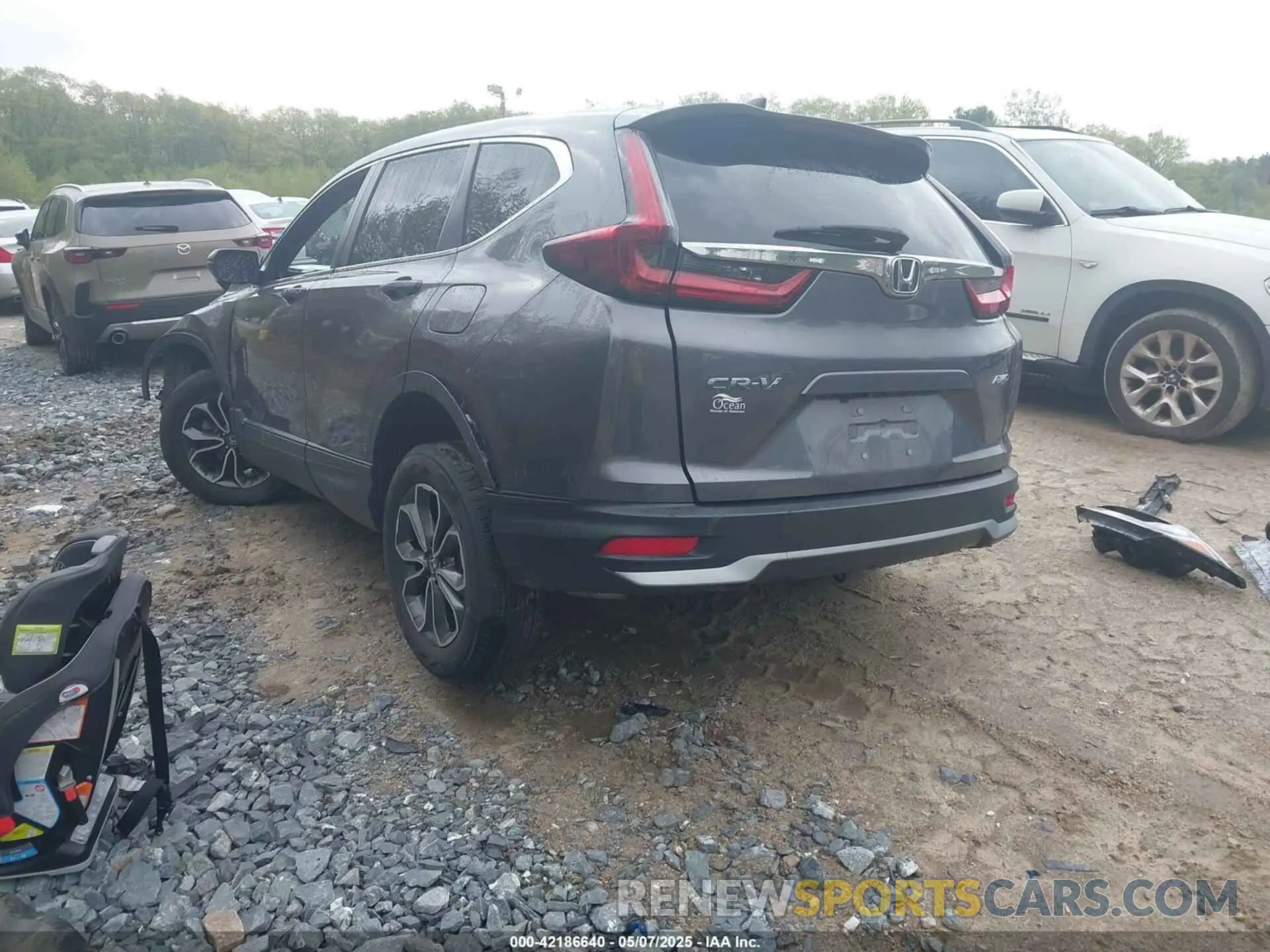 3 Photograph of a damaged car 2HKRW2H57MH626803 HONDA CR-V 2021