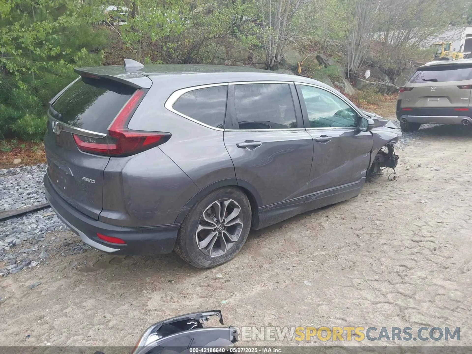4 Photograph of a damaged car 2HKRW2H57MH626803 HONDA CR-V 2021