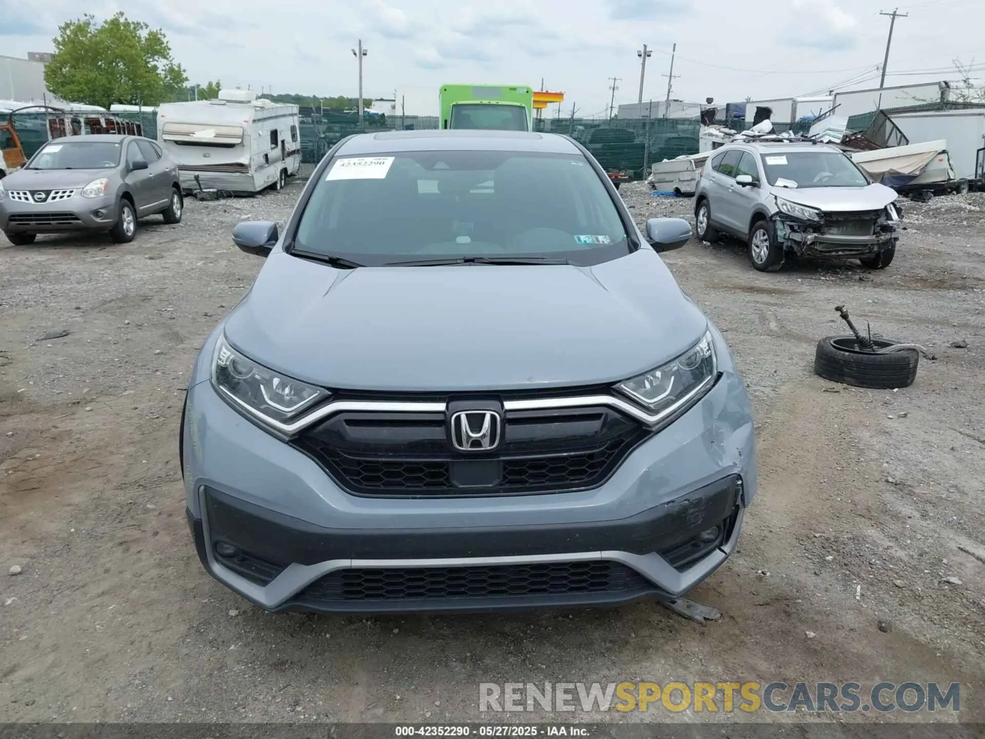 11 Photograph of a damaged car 2HKRW2H57MH647036 HONDA CR-V 2021