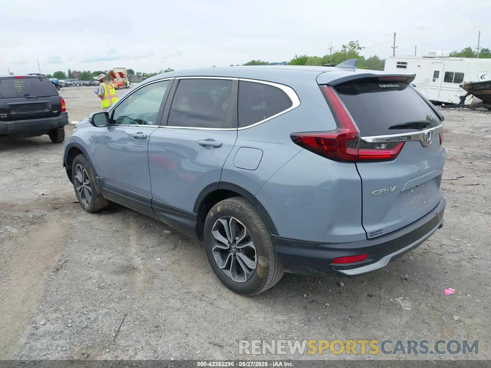 3 Photograph of a damaged car 2HKRW2H57MH647036 HONDA CR-V 2021