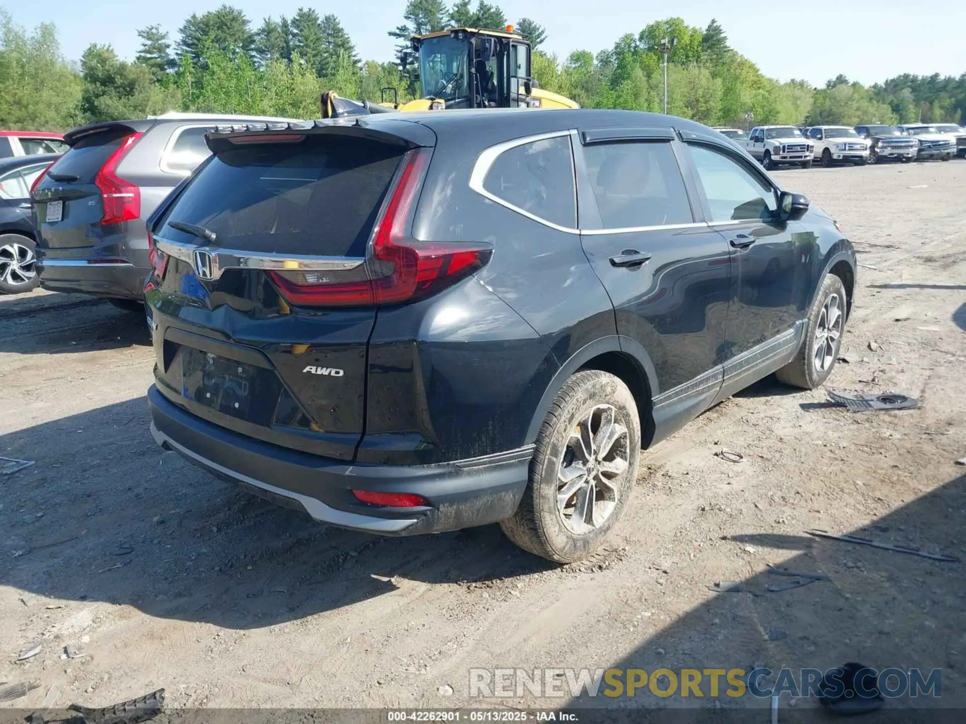 4 Photograph of a damaged car 2HKRW2H57MH658330 HONDA CR-V 2021