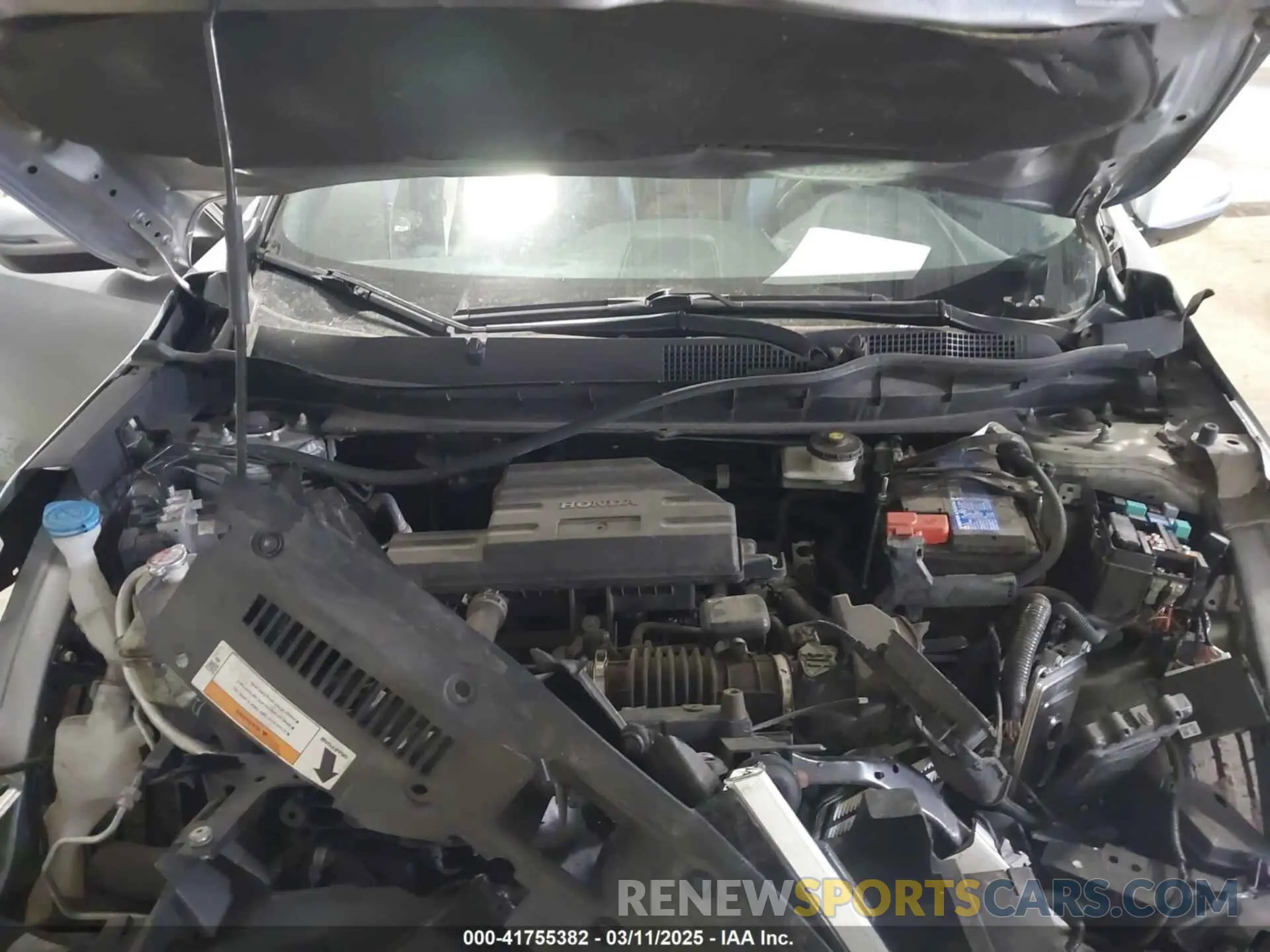 10 Photograph of a damaged car 2HKRW2H59MH645479 HONDA CR-V 2021
