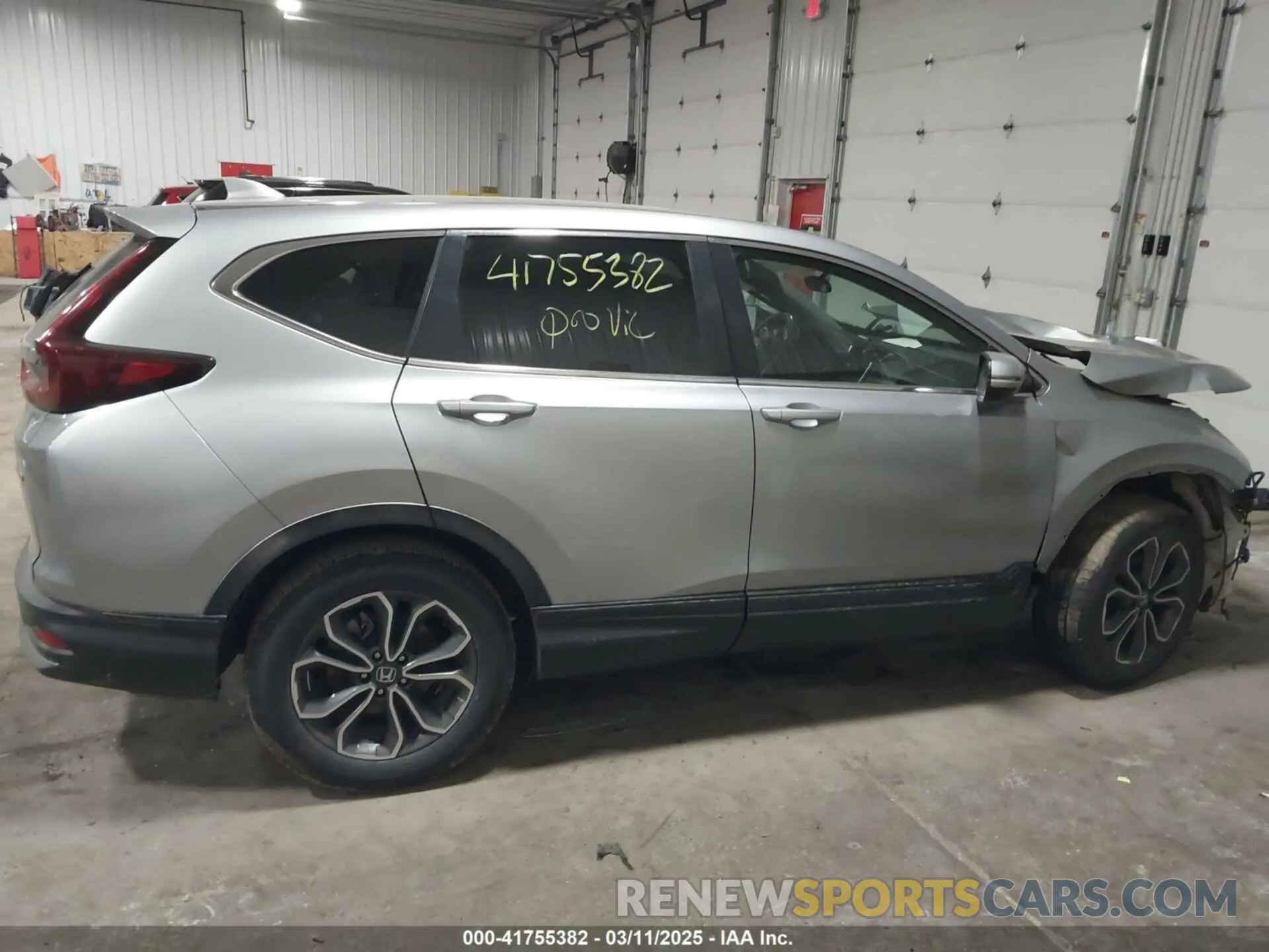 13 Photograph of a damaged car 2HKRW2H59MH645479 HONDA CR-V 2021