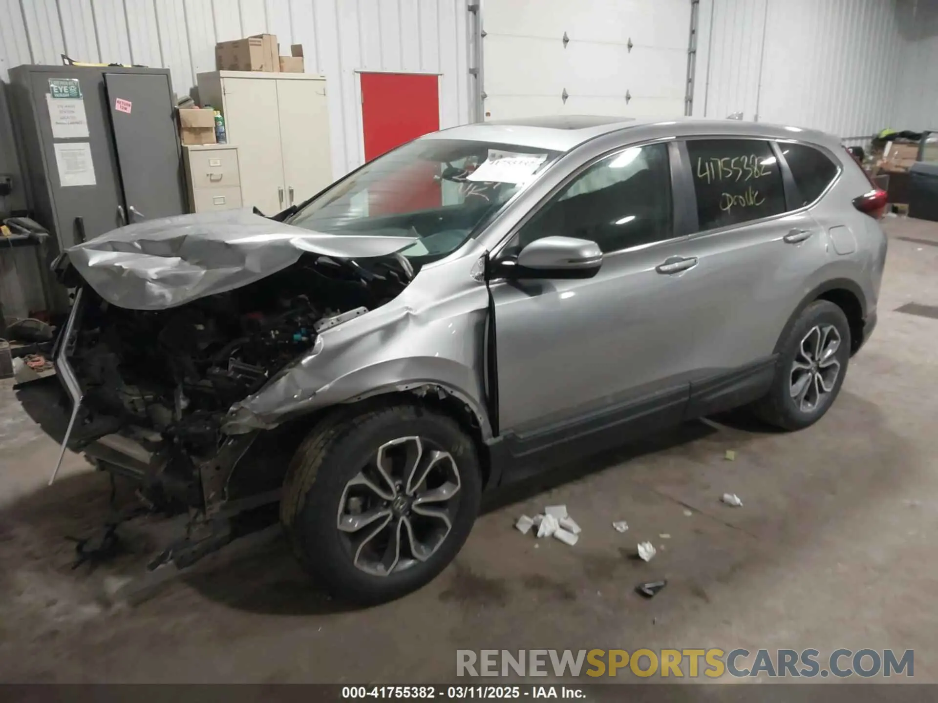 2 Photograph of a damaged car 2HKRW2H59MH645479 HONDA CR-V 2021