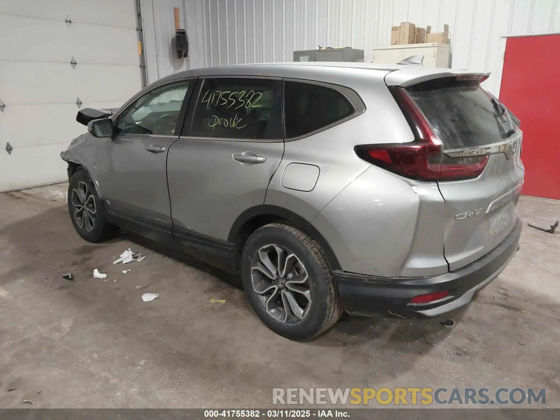 3 Photograph of a damaged car 2HKRW2H59MH645479 HONDA CR-V 2021
