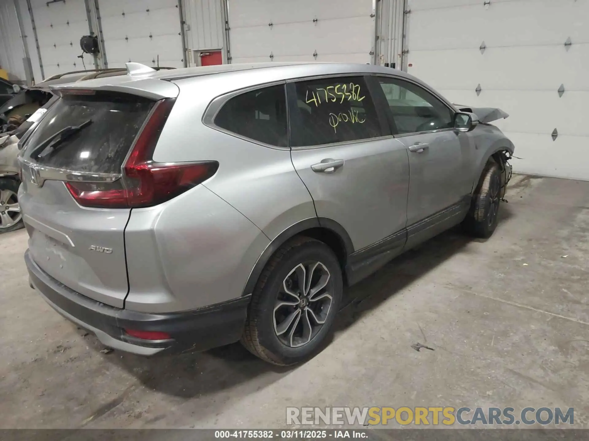 4 Photograph of a damaged car 2HKRW2H59MH645479 HONDA CR-V 2021