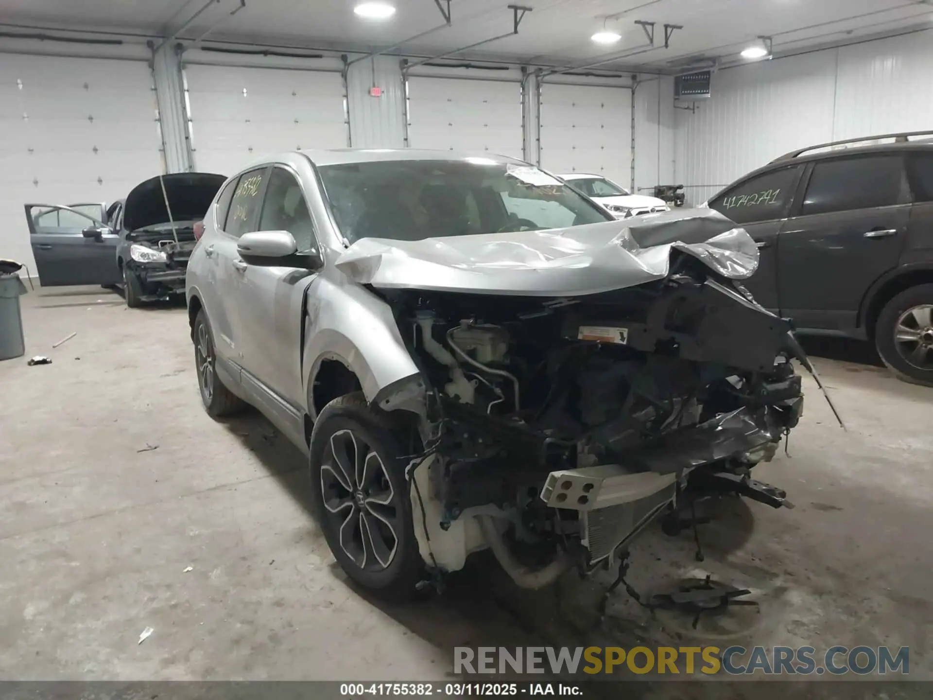 6 Photograph of a damaged car 2HKRW2H59MH645479 HONDA CR-V 2021