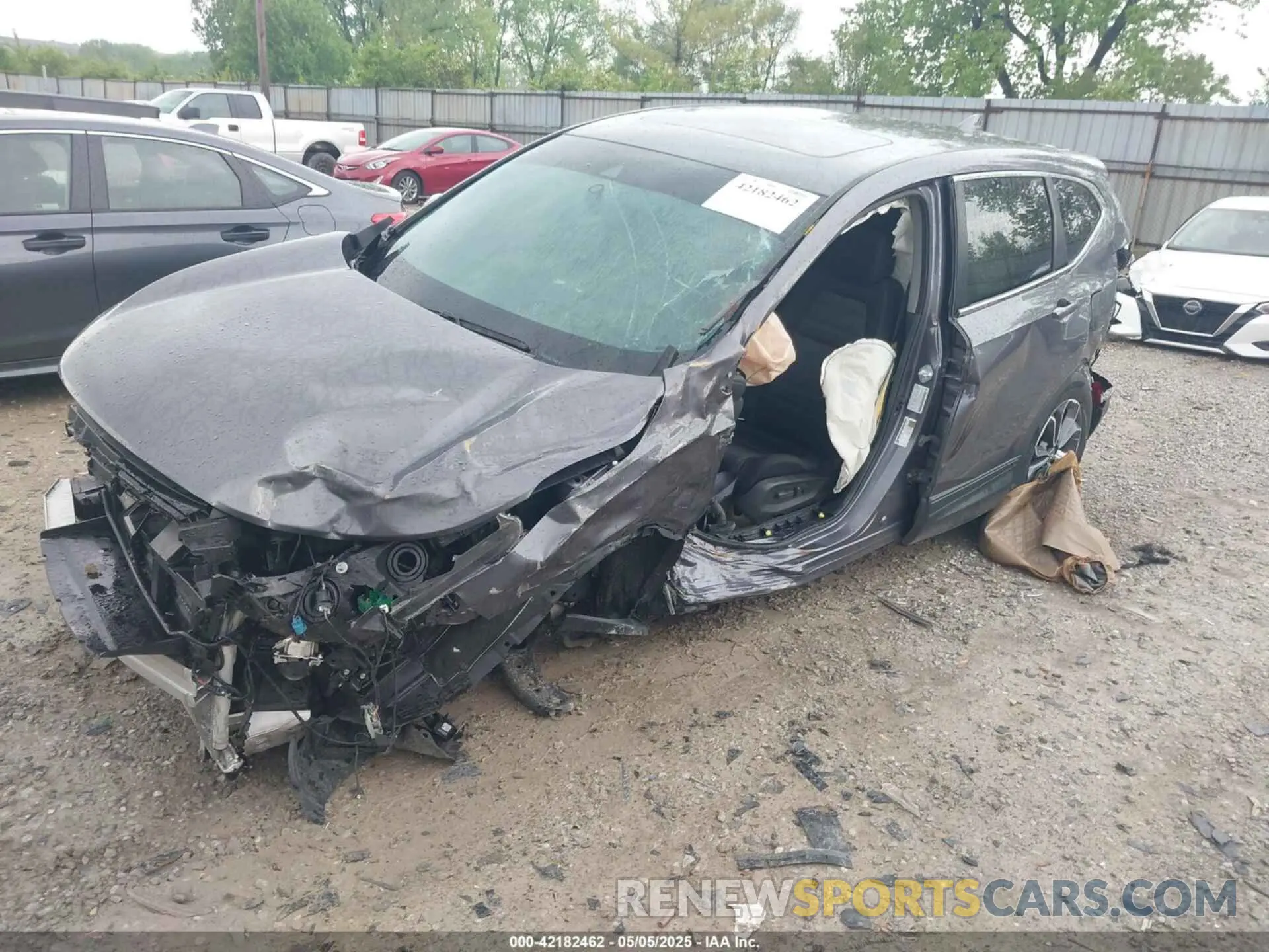2 Photograph of a damaged car 2HKRW2H59MH674125 HONDA CR-V 2021