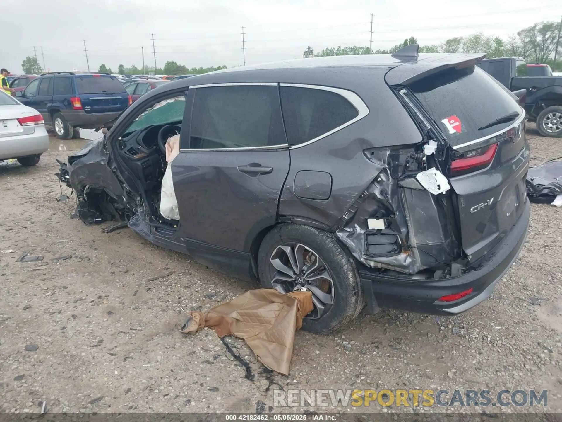 3 Photograph of a damaged car 2HKRW2H59MH674125 HONDA CR-V 2021