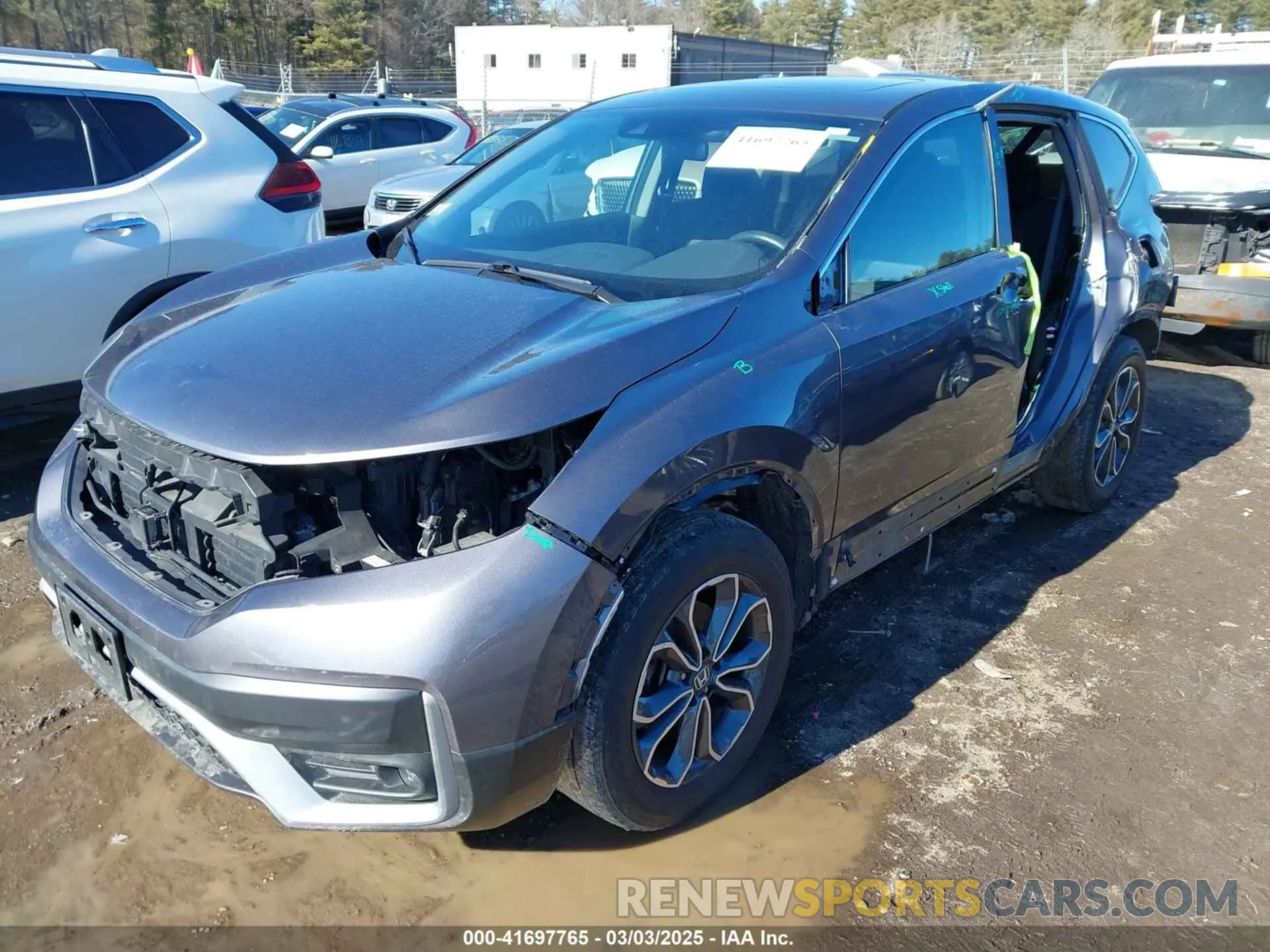 2 Photograph of a damaged car 2HKRW2H5XMH602950 HONDA CR-V 2021