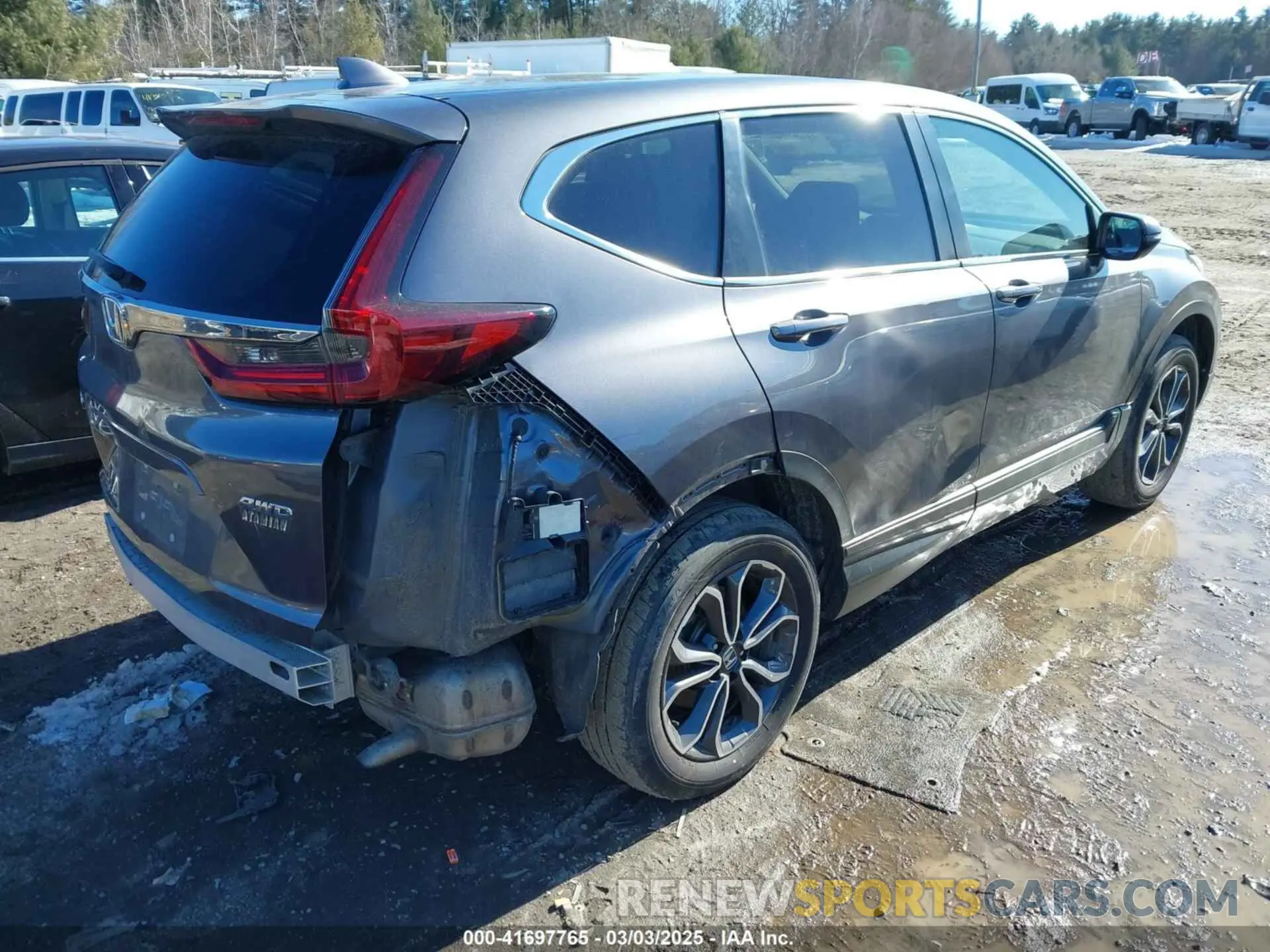 4 Photograph of a damaged car 2HKRW2H5XMH602950 HONDA CR-V 2021