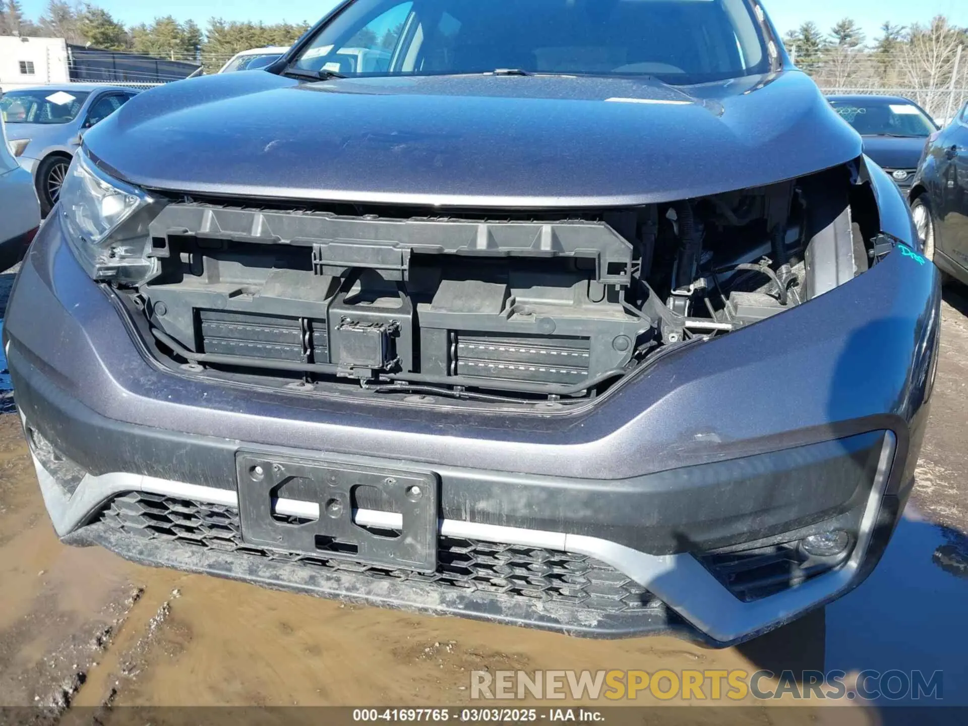 6 Photograph of a damaged car 2HKRW2H5XMH602950 HONDA CR-V 2021