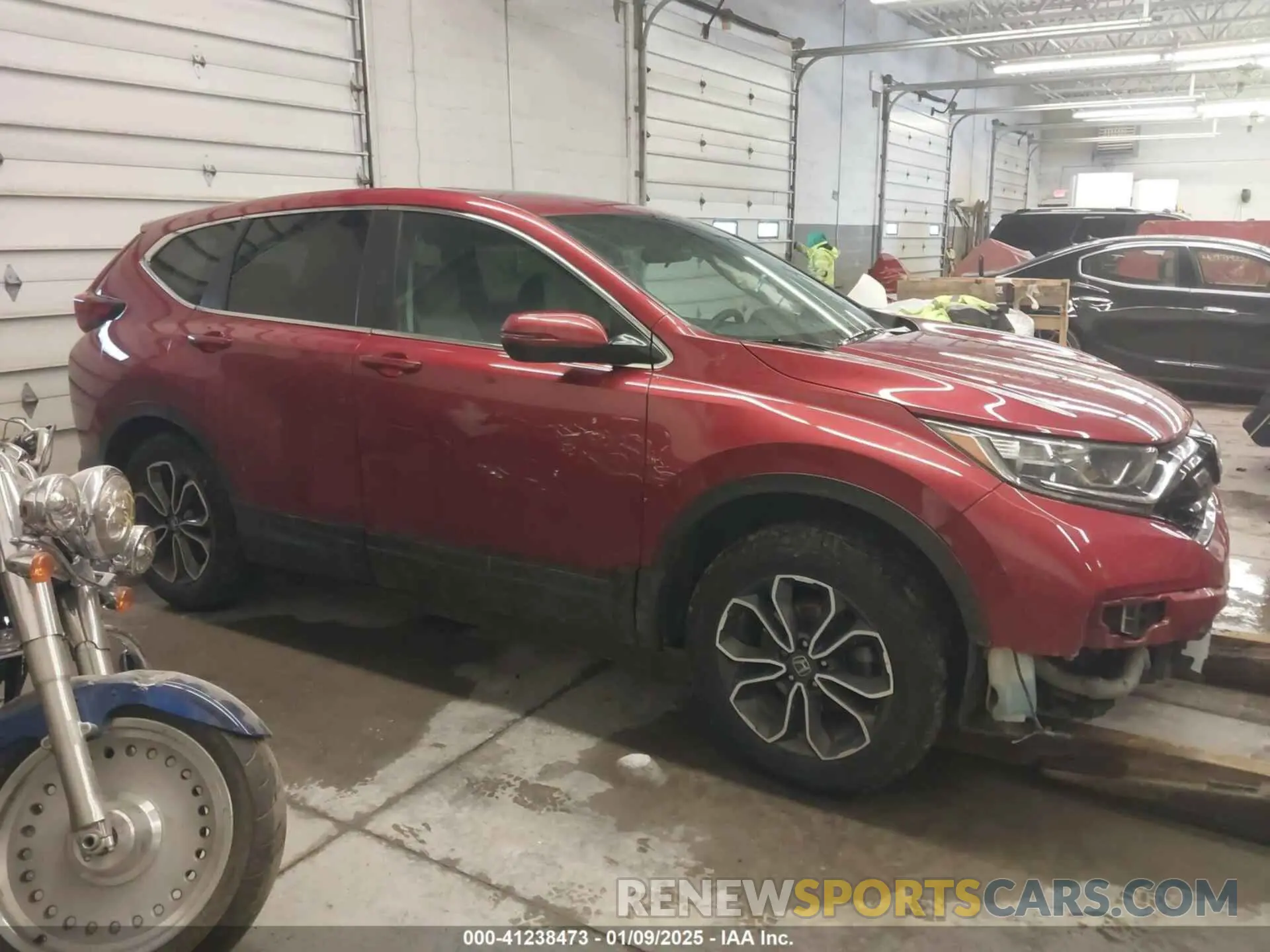 13 Photograph of a damaged car 2HKRW2H5XMH603936 HONDA CR-V 2021