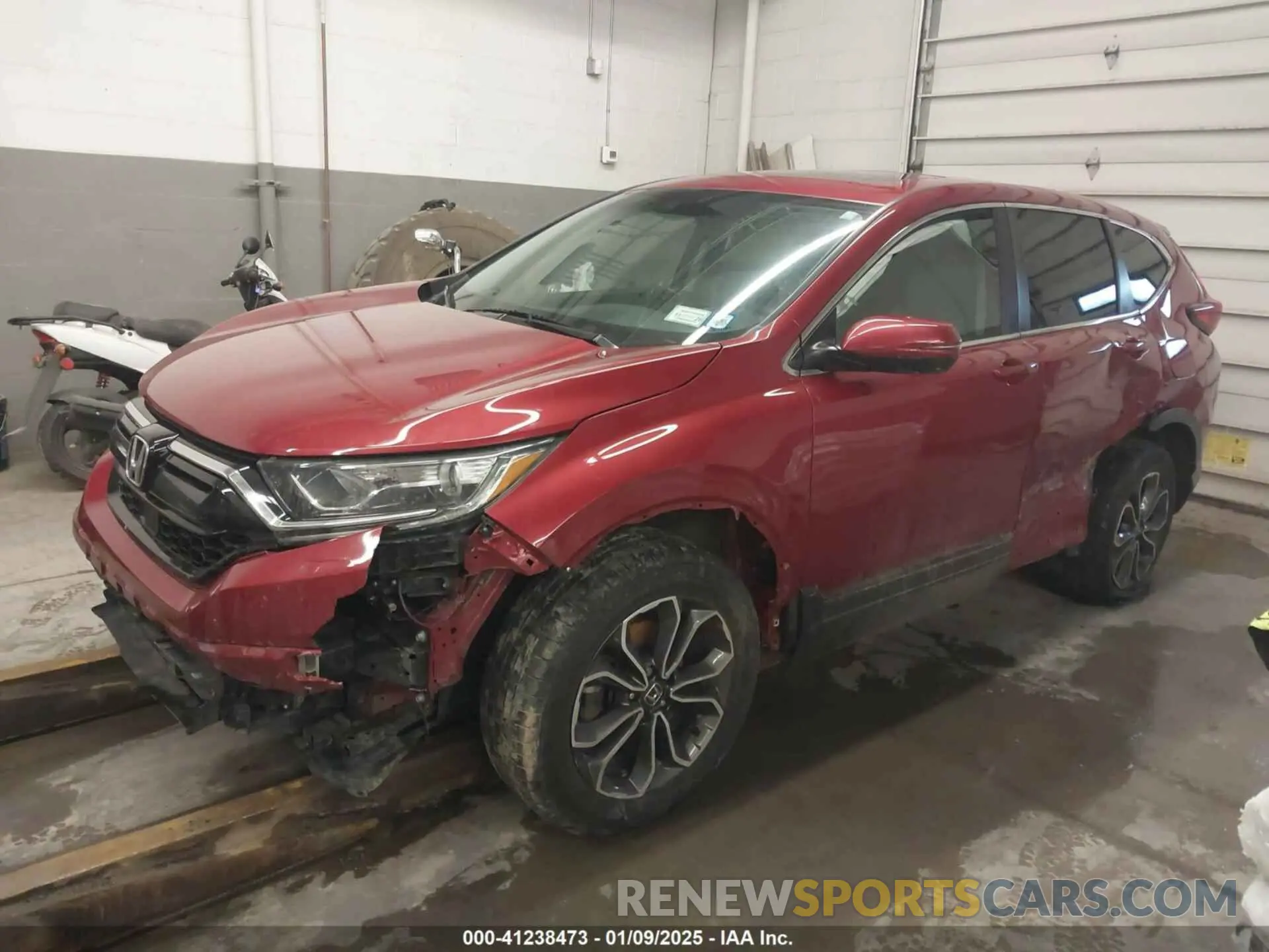 2 Photograph of a damaged car 2HKRW2H5XMH603936 HONDA CR-V 2021