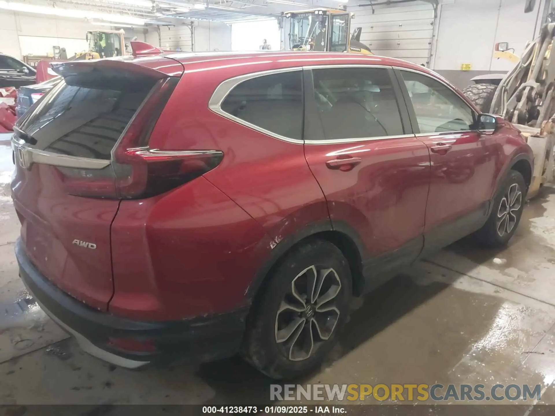 4 Photograph of a damaged car 2HKRW2H5XMH603936 HONDA CR-V 2021