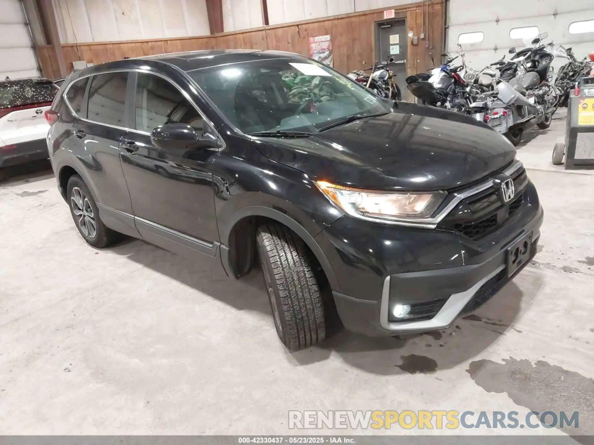 1 Photograph of a damaged car 2HKRW2H5XMH618825 HONDA CR-V 2021