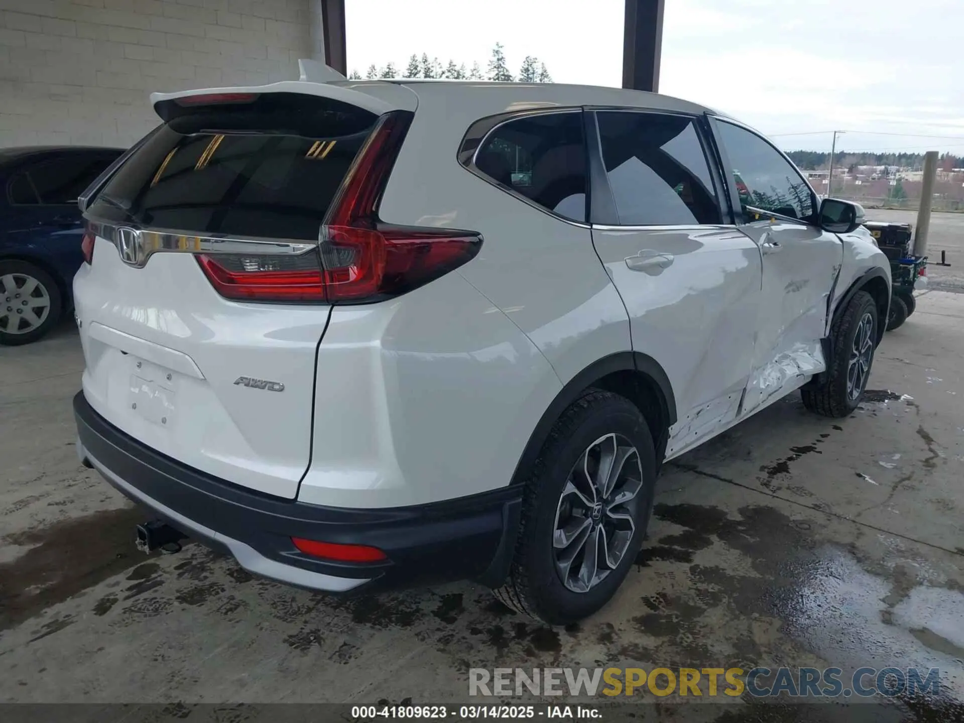 4 Photograph of a damaged car 2HKRW2H5XMH650917 HONDA CR-V 2021