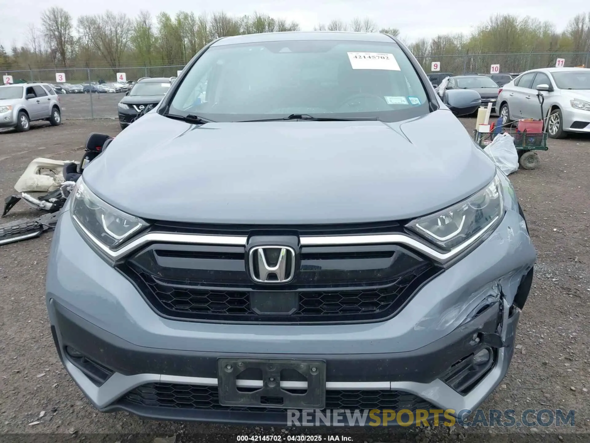 13 Photograph of a damaged car 2HKRW2H81MH617945 HONDA CR-V 2021