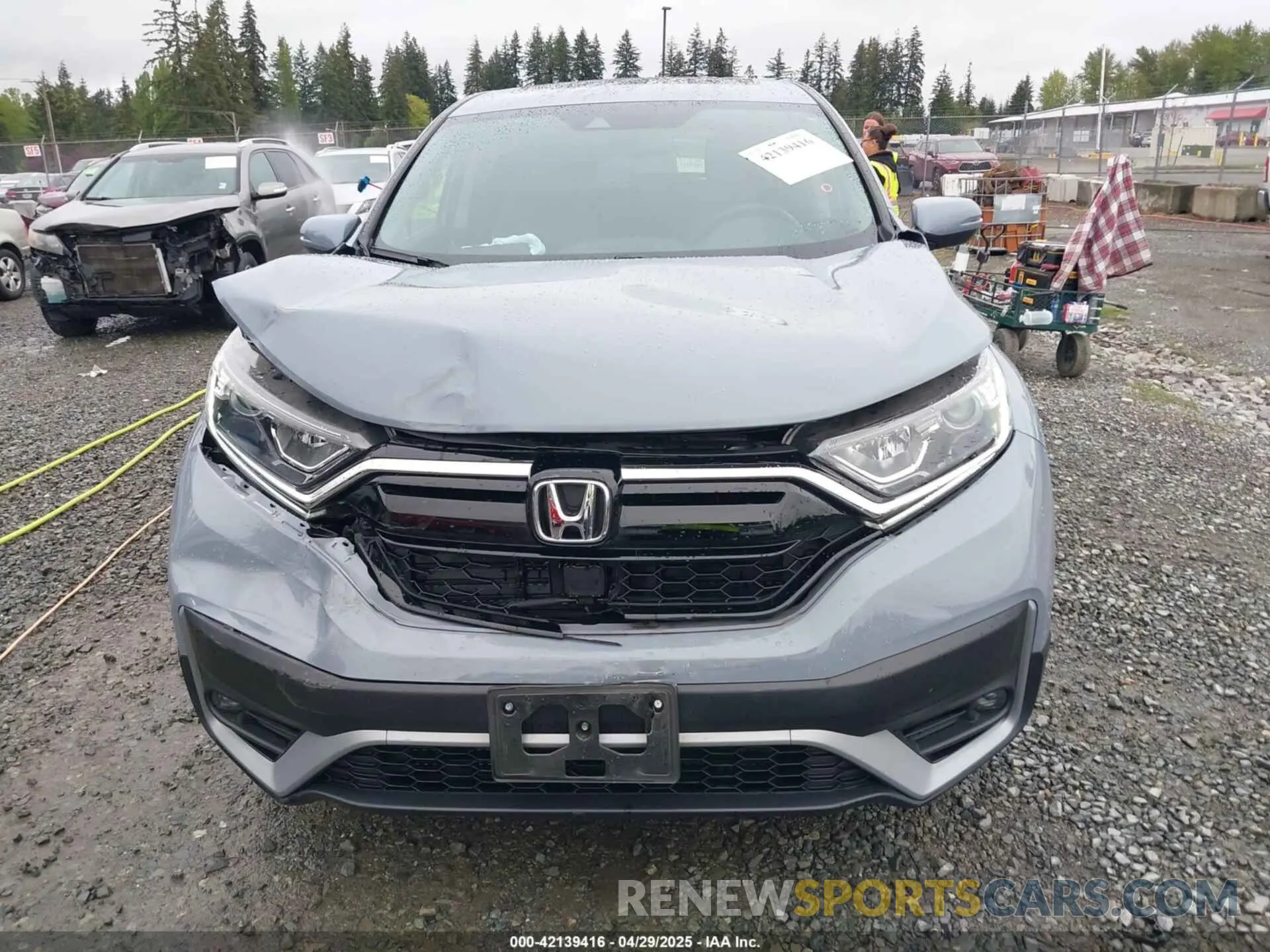 12 Photograph of a damaged car 2HKRW2H81MH646331 HONDA CR-V 2021