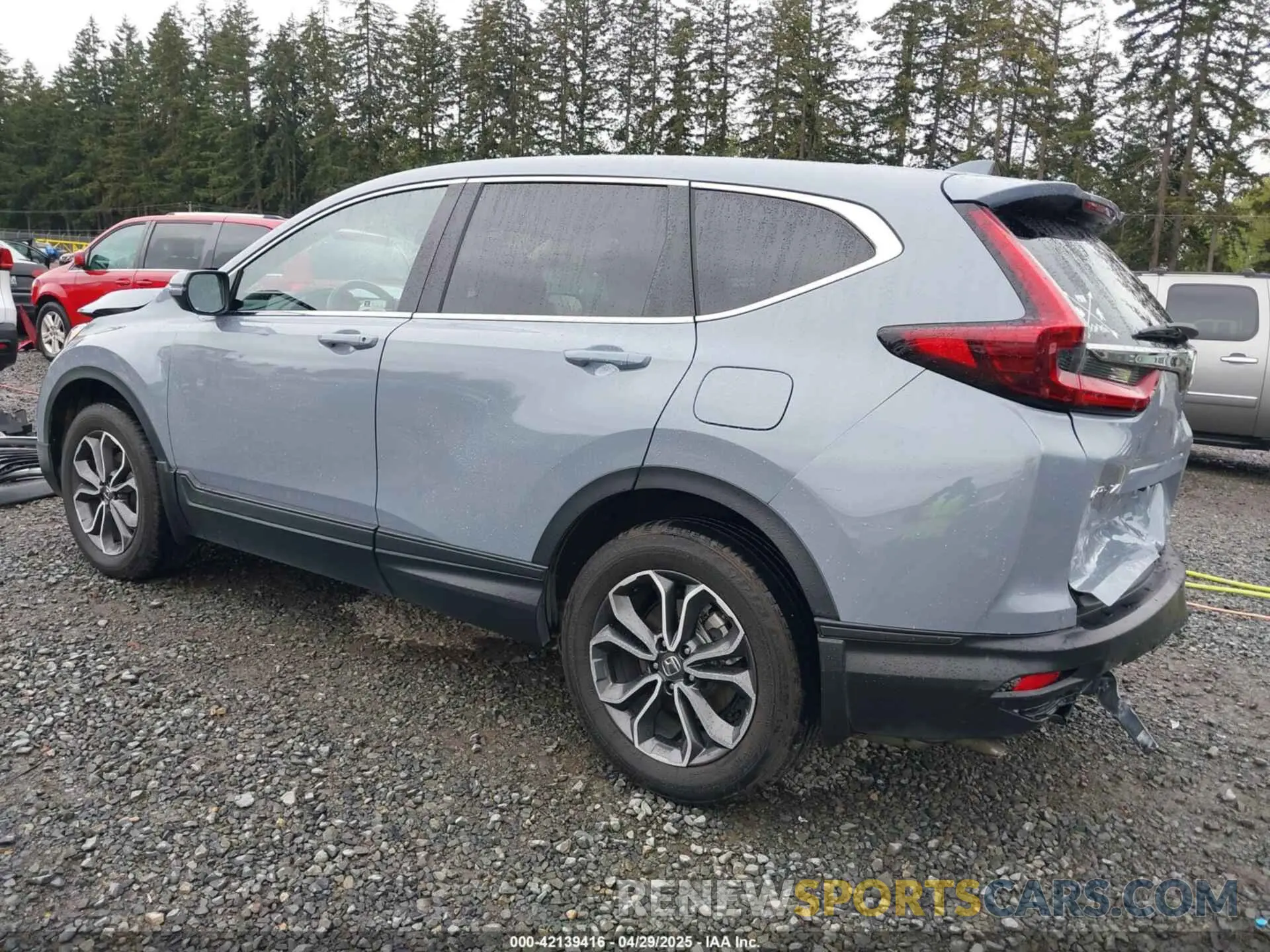 3 Photograph of a damaged car 2HKRW2H81MH646331 HONDA CR-V 2021
