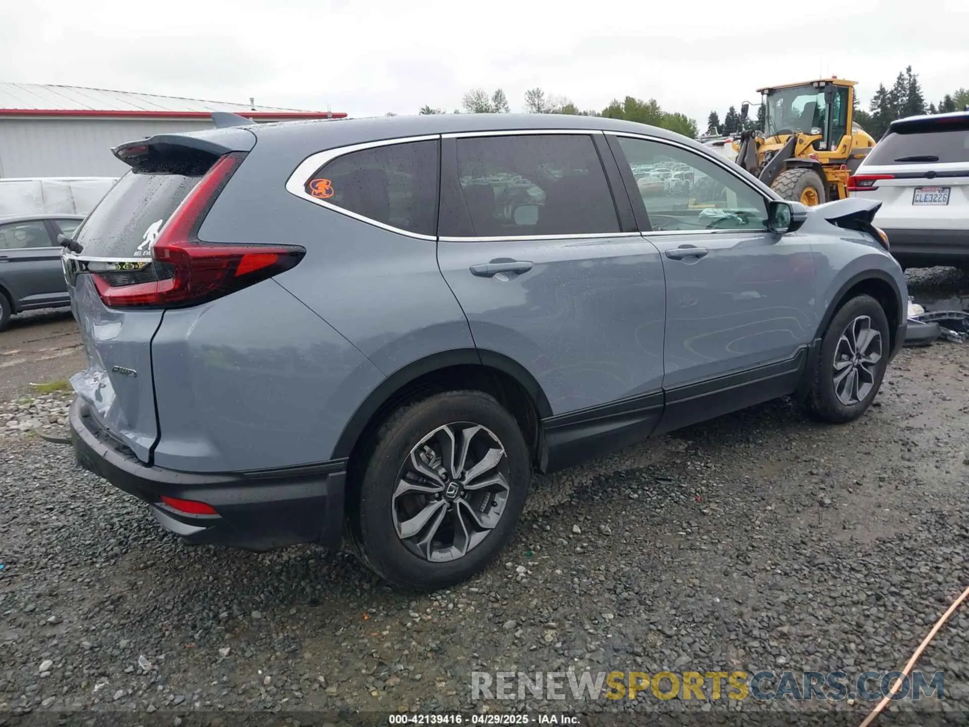4 Photograph of a damaged car 2HKRW2H81MH646331 HONDA CR-V 2021
