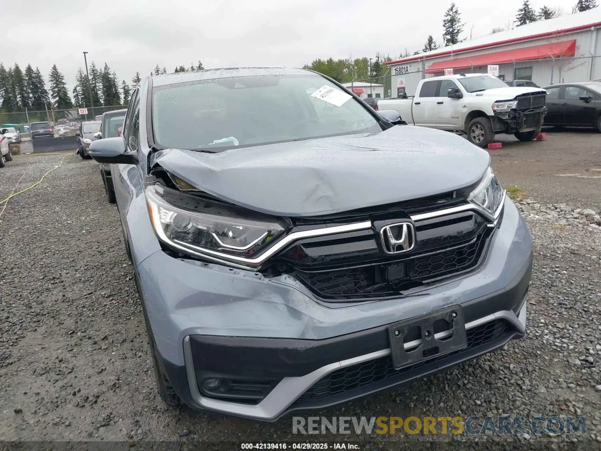6 Photograph of a damaged car 2HKRW2H81MH646331 HONDA CR-V 2021