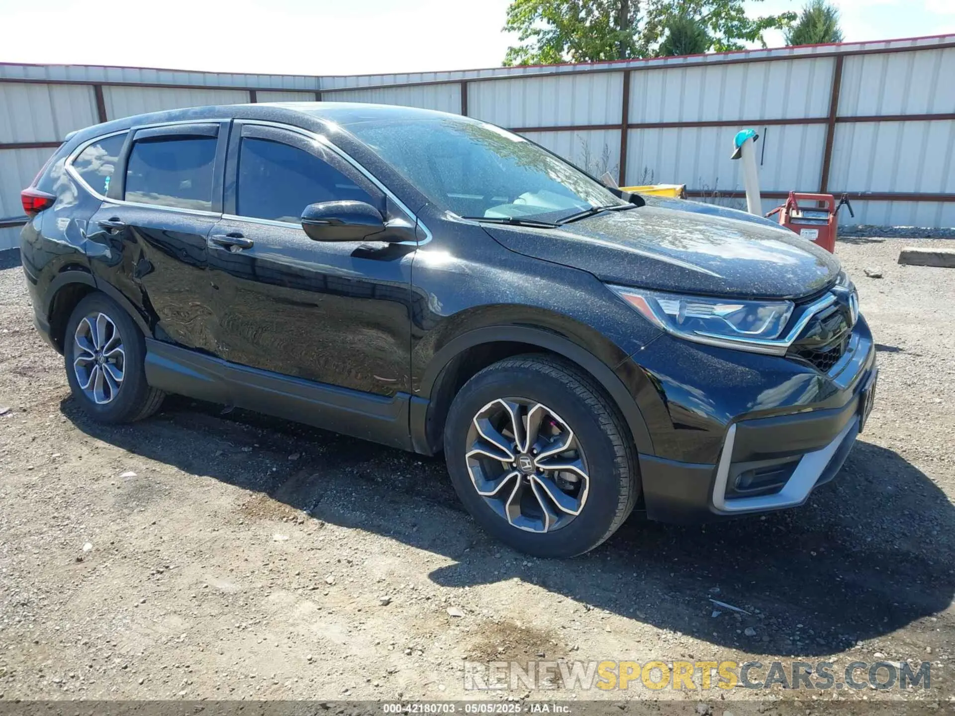 1 Photograph of a damaged car 2HKRW2H82MH637556 HONDA CR-V 2021