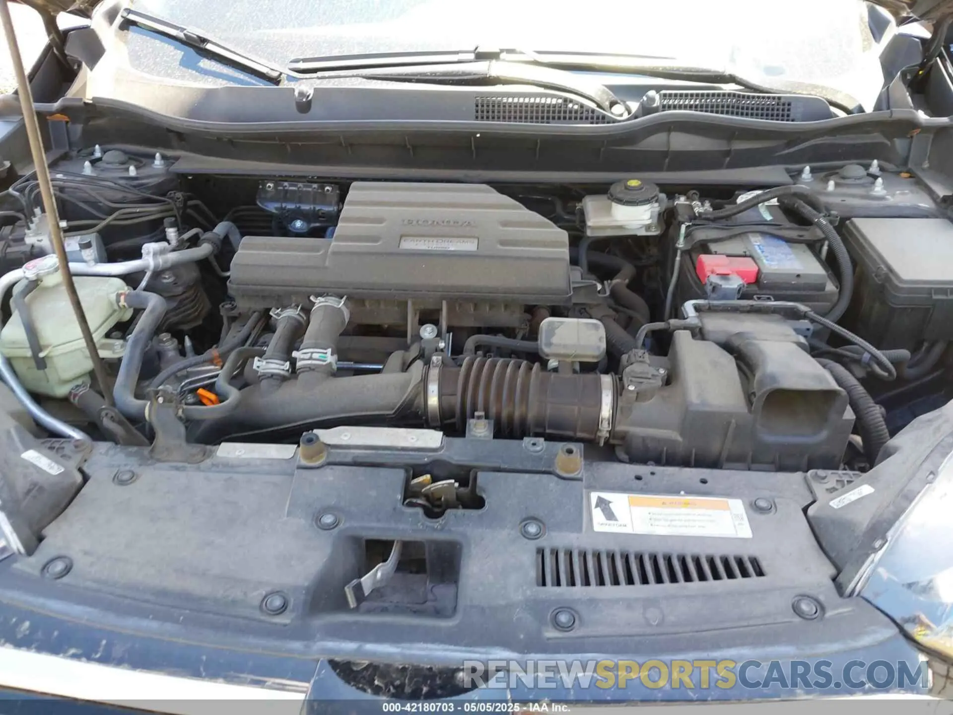 10 Photograph of a damaged car 2HKRW2H82MH637556 HONDA CR-V 2021