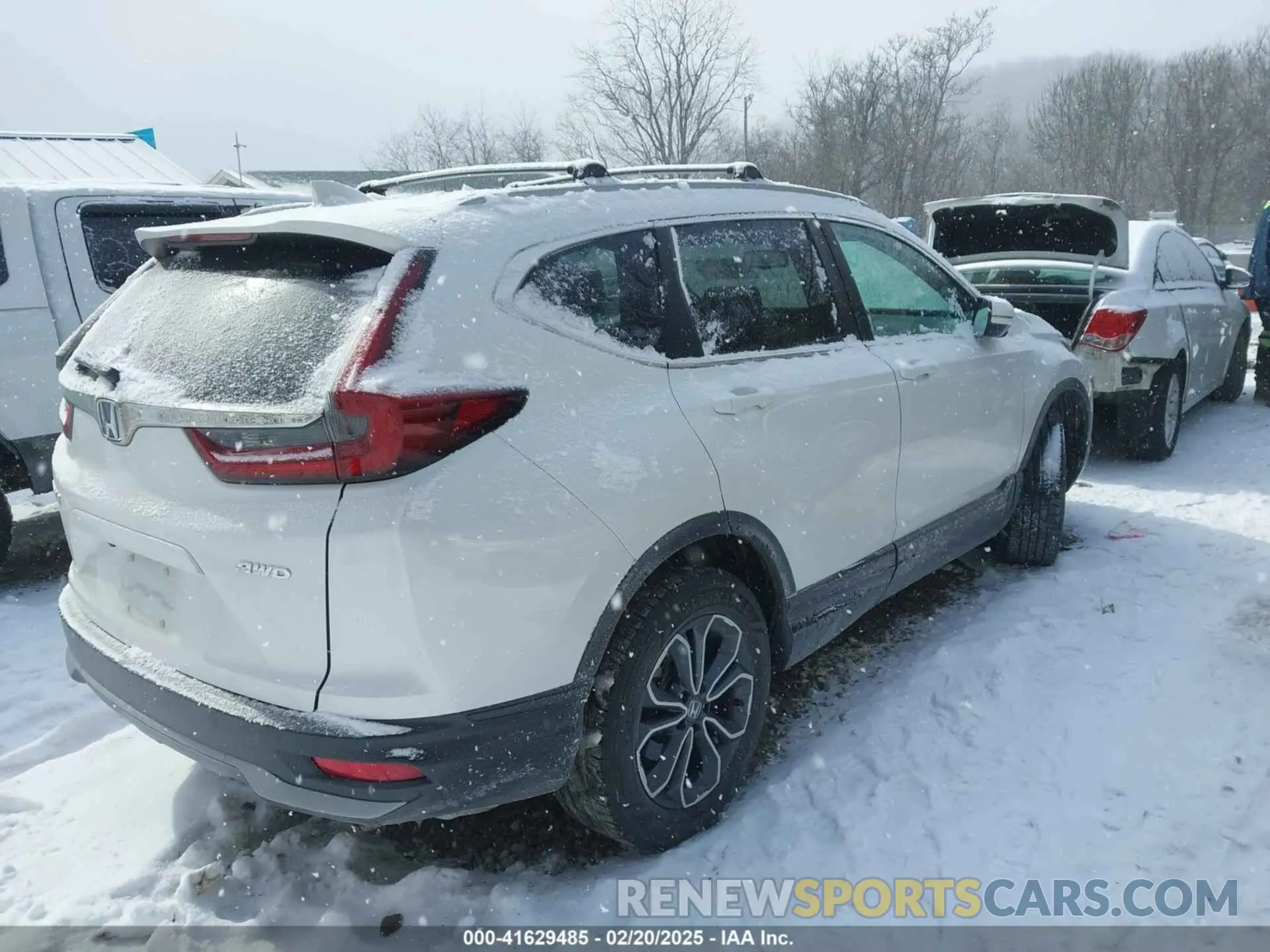 4 Photograph of a damaged car 2HKRW2H82MH677975 HONDA CR-V 2021