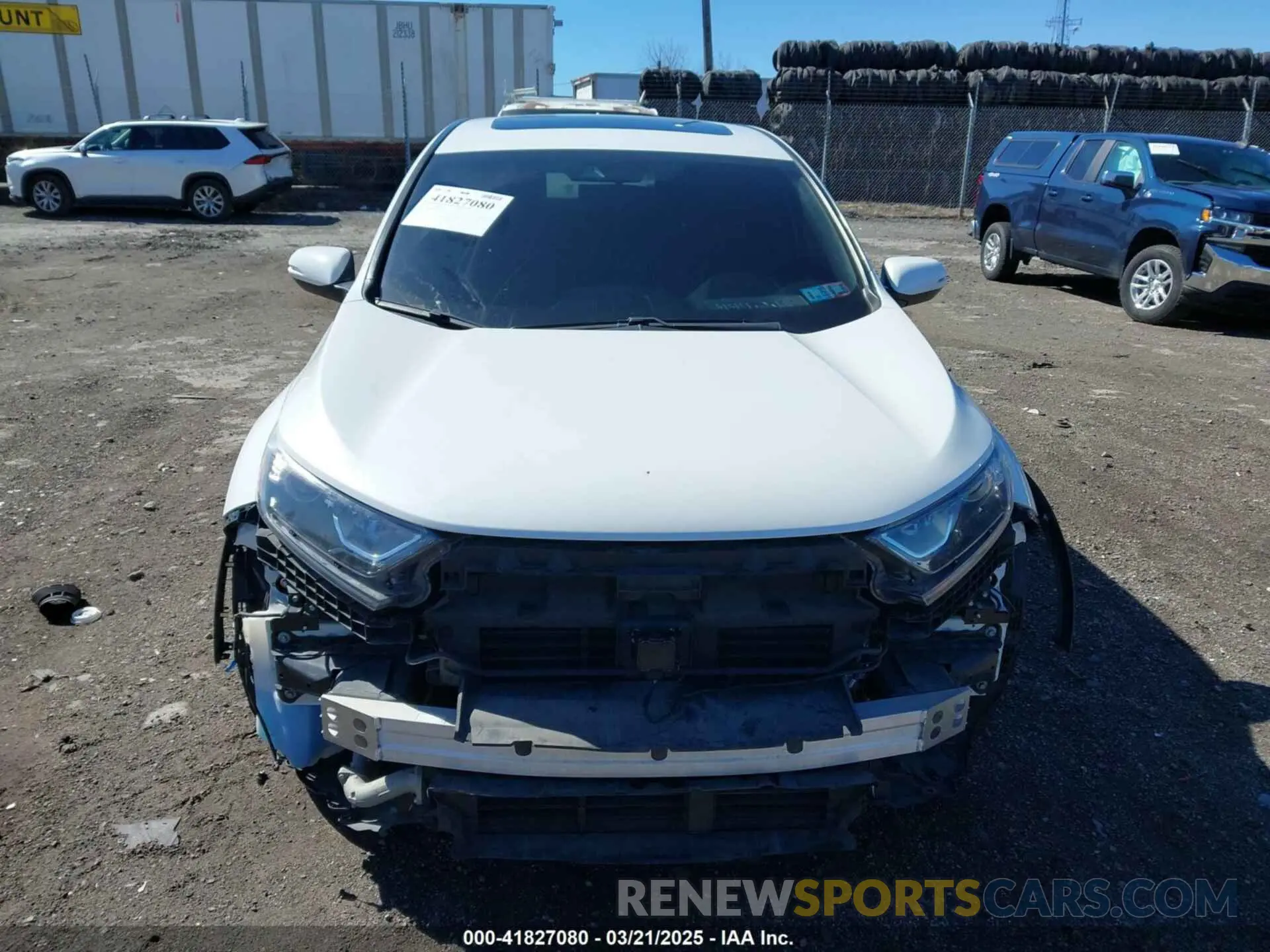 11 Photograph of a damaged car 2HKRW2H83MH634522 HONDA CR-V 2021