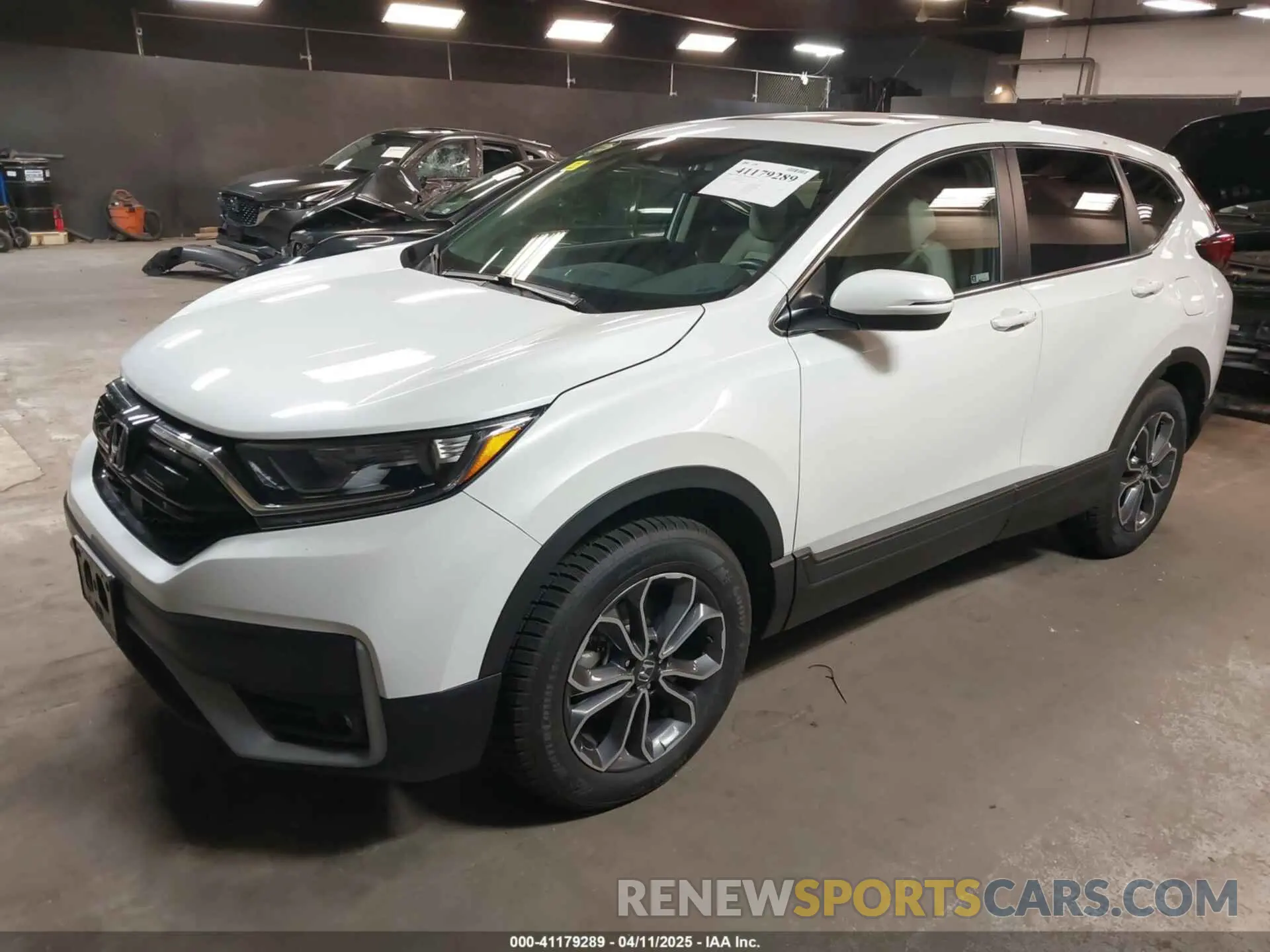 2 Photograph of a damaged car 2HKRW2H83MH653796 HONDA CR-V 2021
