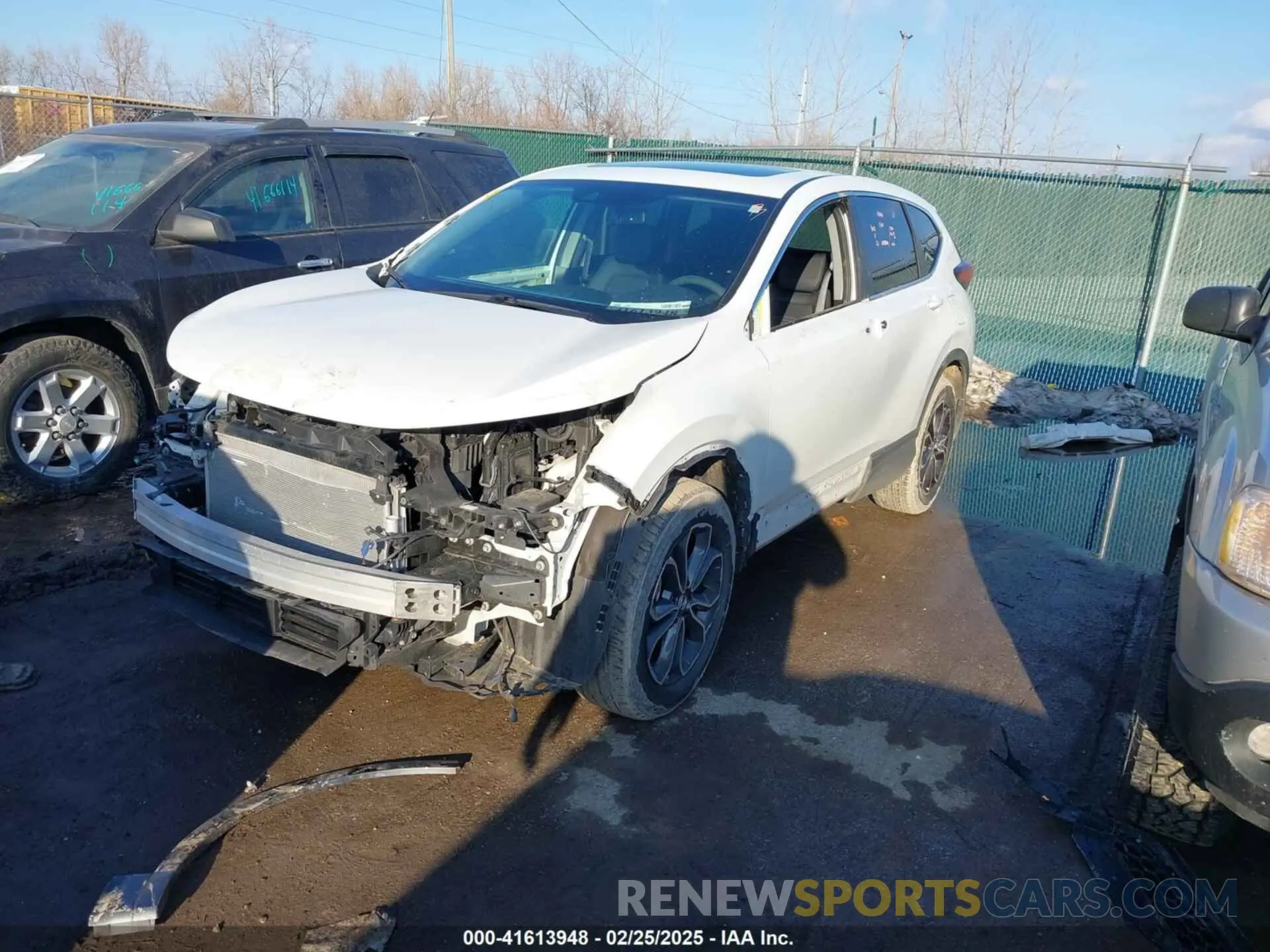 2 Photograph of a damaged car 2HKRW2H84MH679808 HONDA CR-V 2021