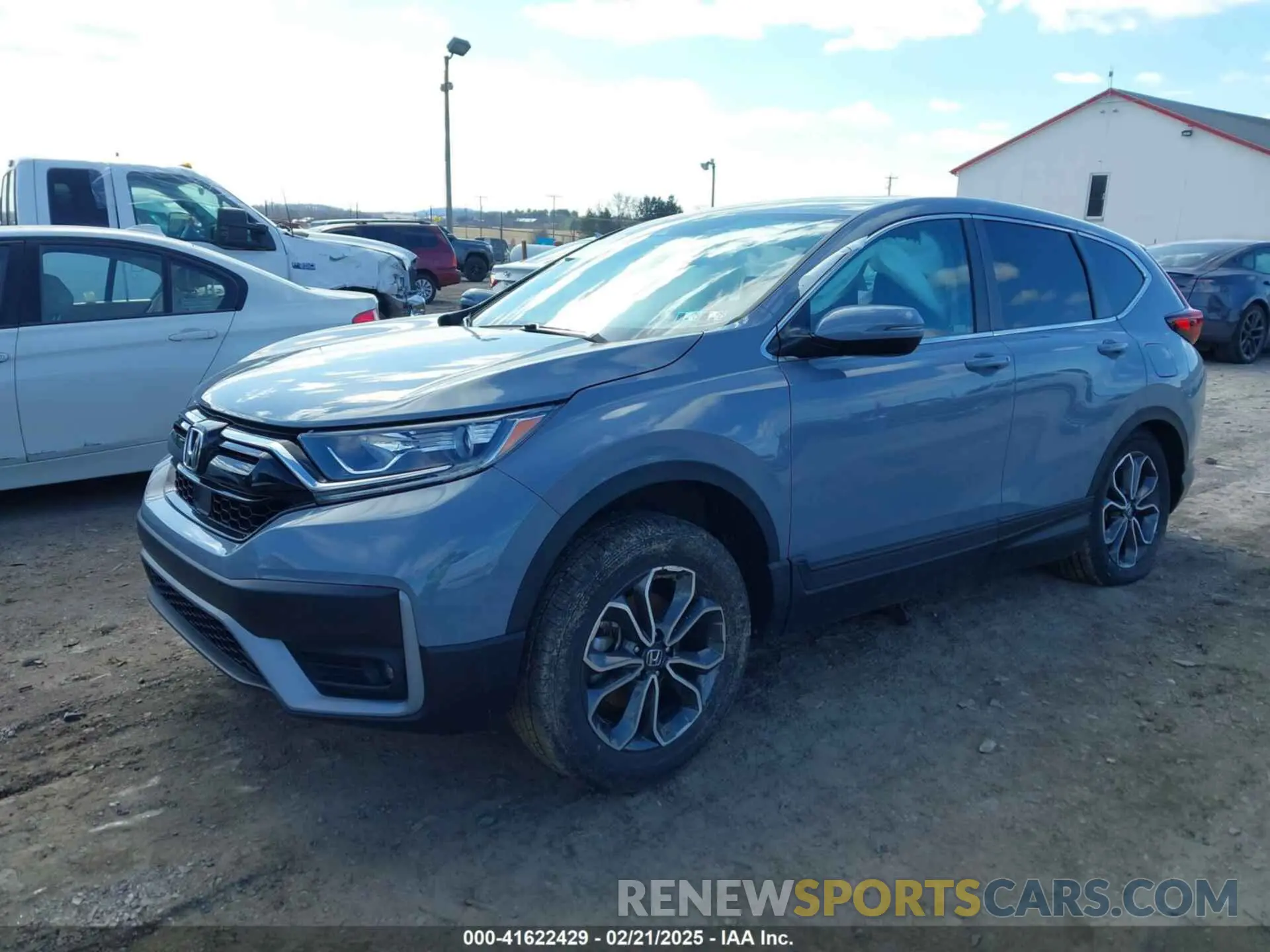 2 Photograph of a damaged car 2HKRW2H84MH683616 HONDA CR-V 2021