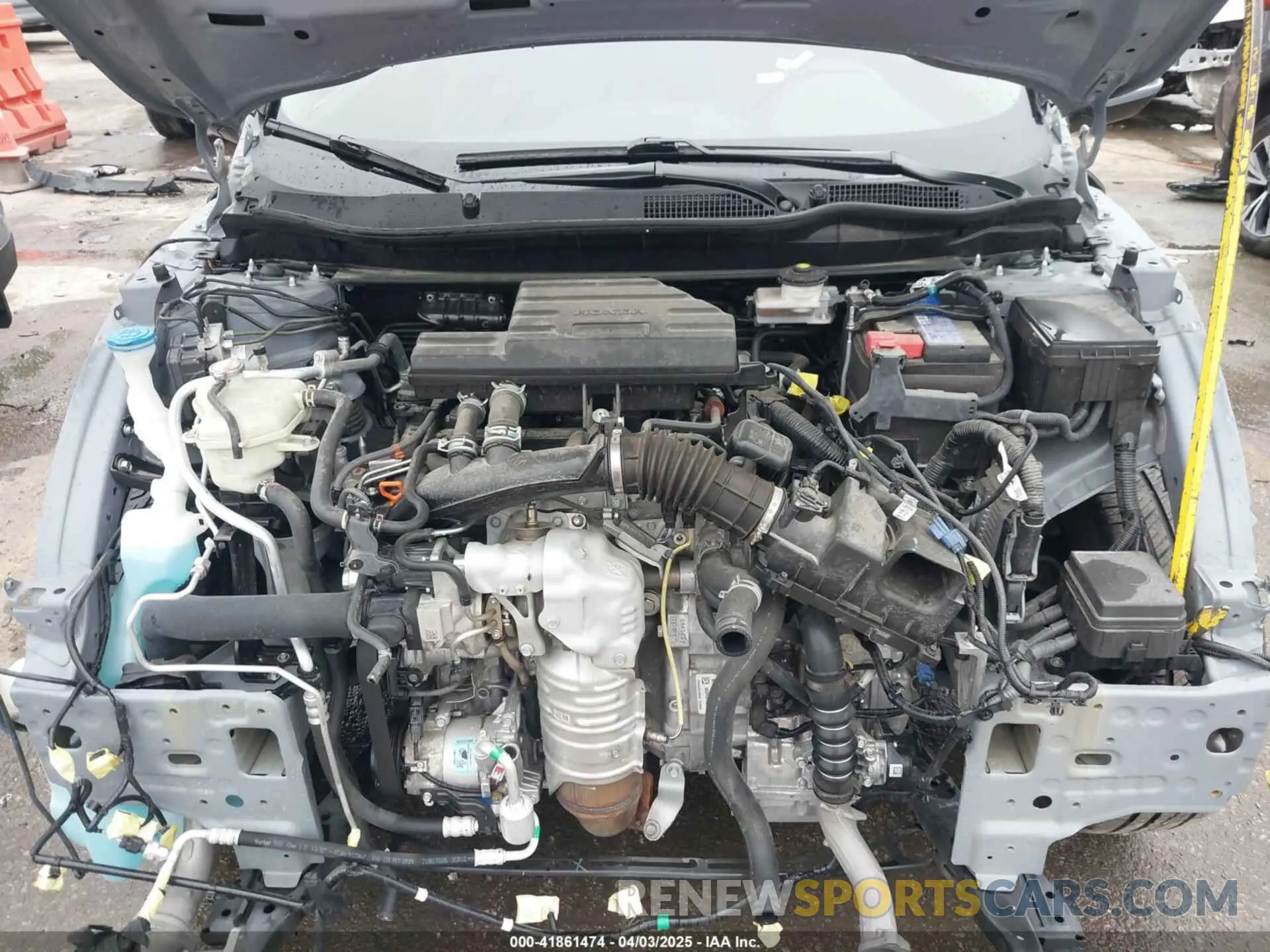 10 Photograph of a damaged car 2HKRW2H87MH672237 HONDA CR-V 2021